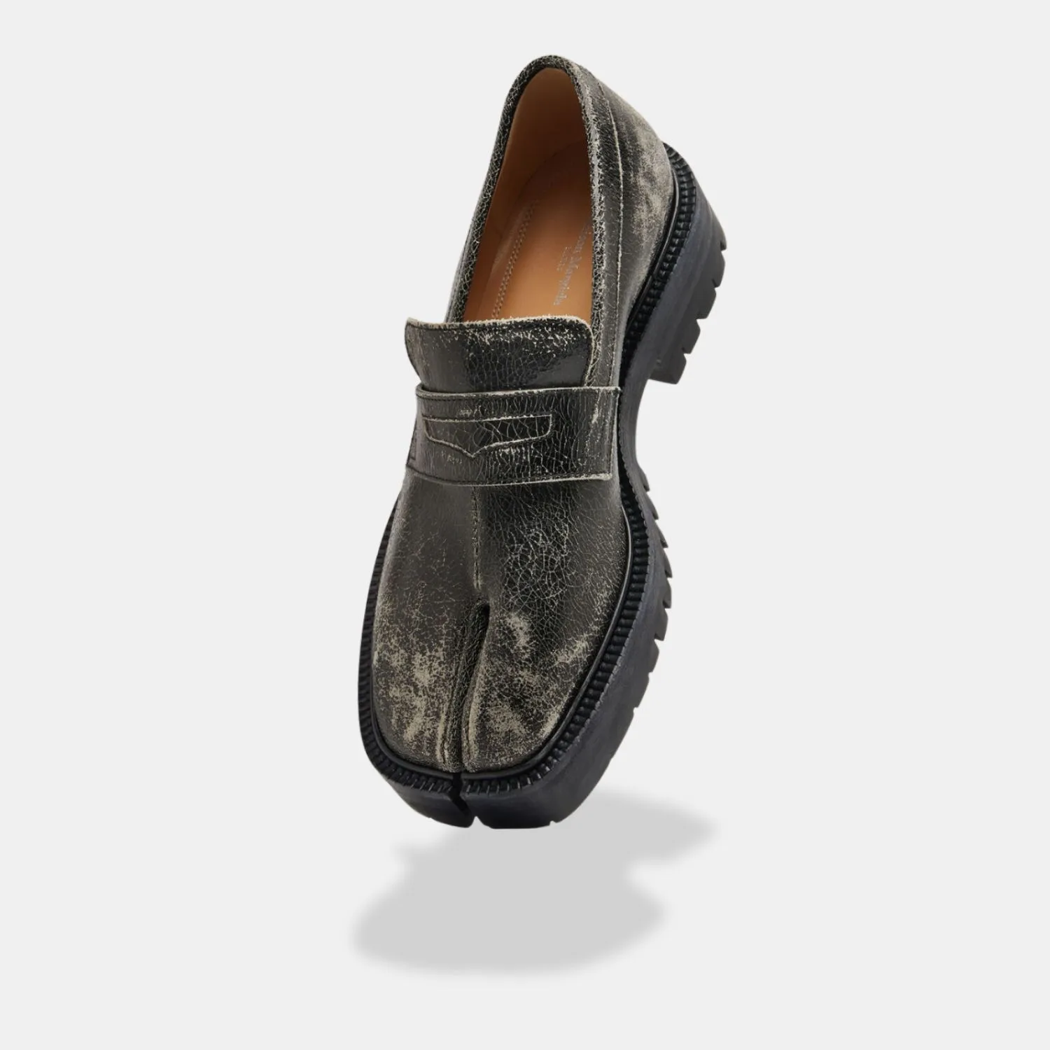 Alternative view of Maison Margiela Flats Tabi County Loafer Black And White - S58WR0110P7424H8328