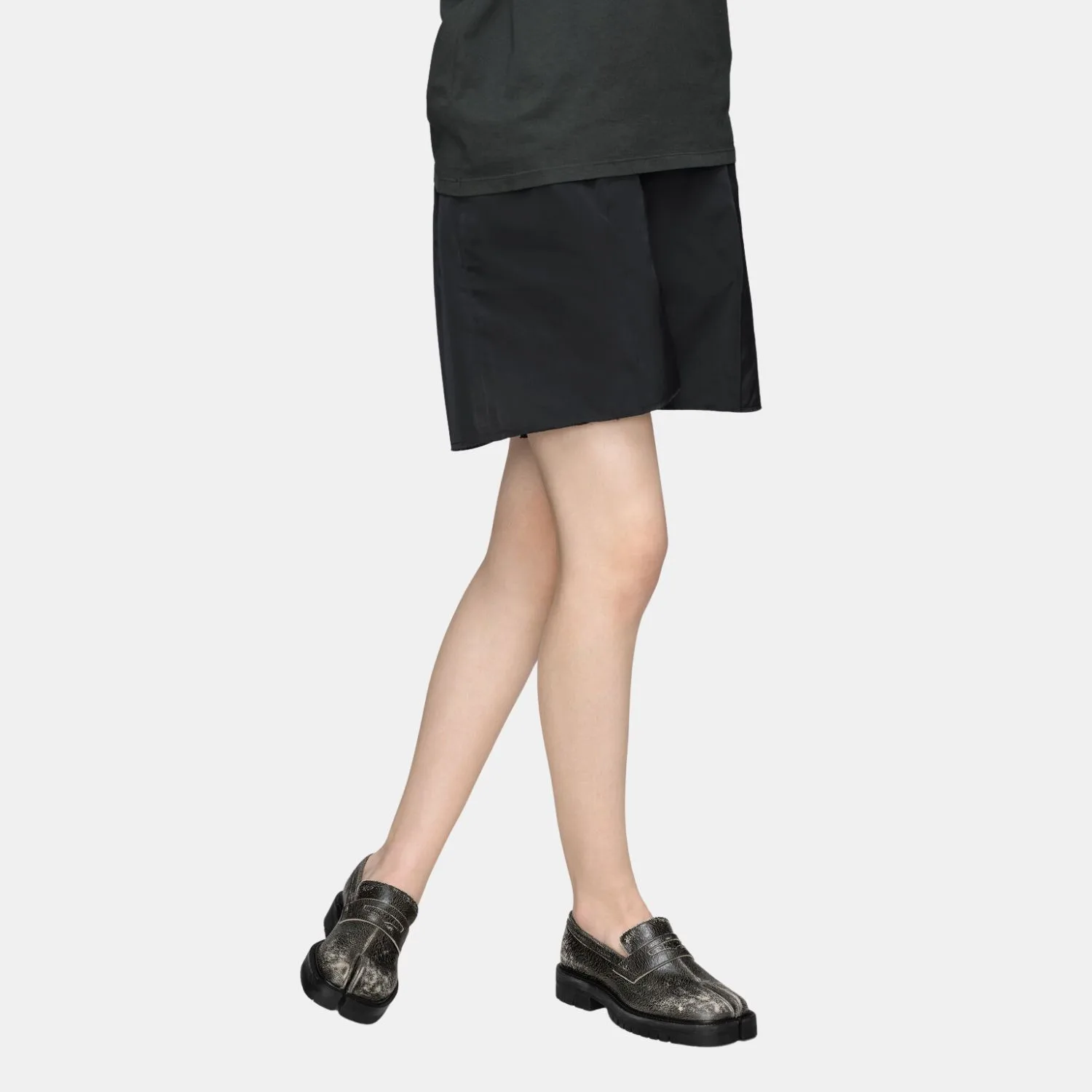 Maison Margiela Flats Tabi County Loafer Black And White - S58WR0110P7424H8328 - Image 6