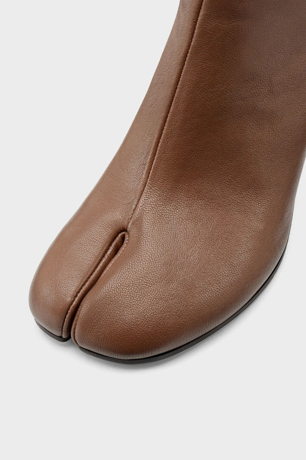 Alternative view of Maison Margiela Tabi Ankle Boots Brown / - S58WU0260P3753T2621