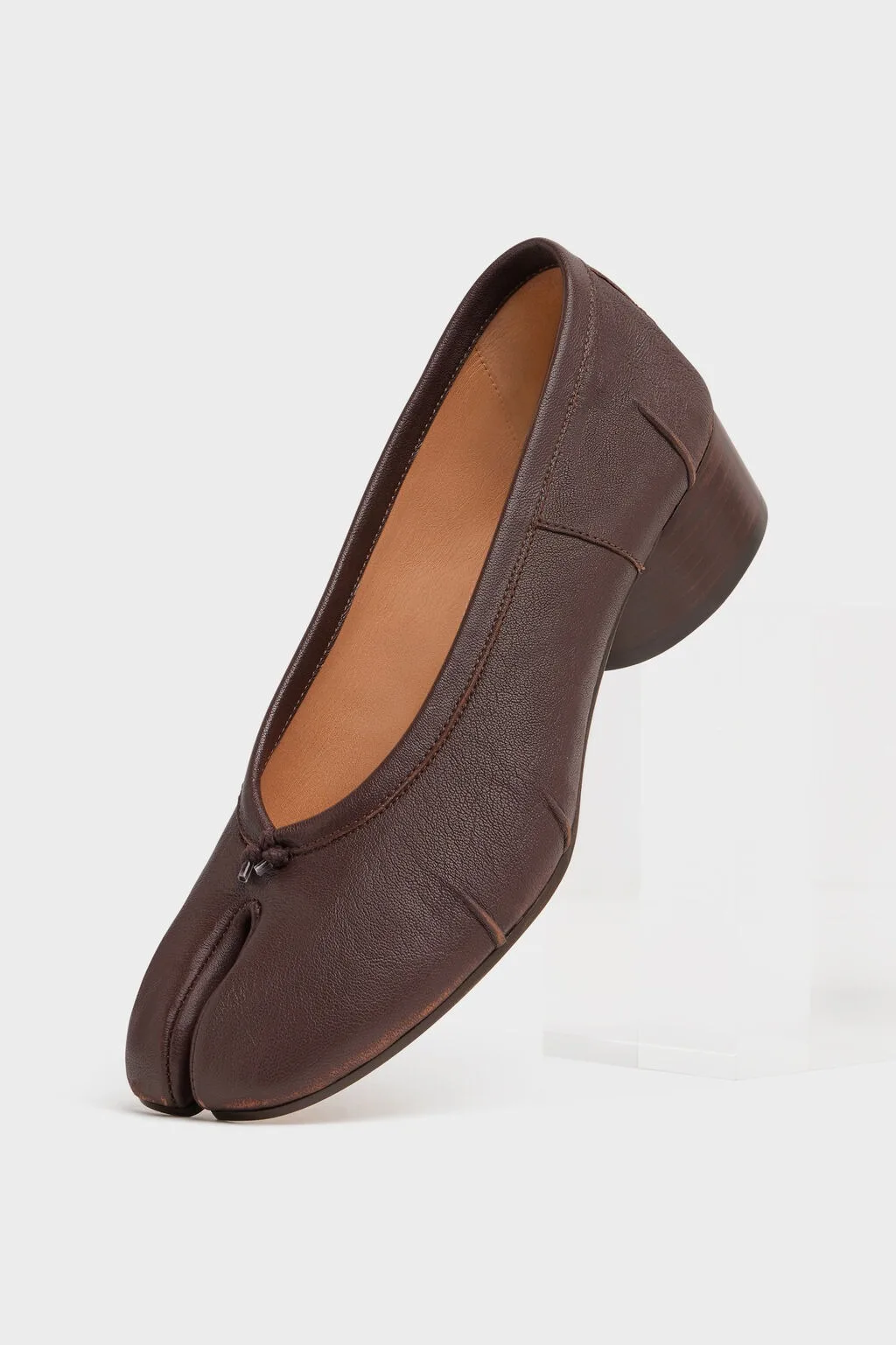 Alternative view of Maison Margiela Flats Tabi New Ballerina Brown - S58WZ0128P6378T2358