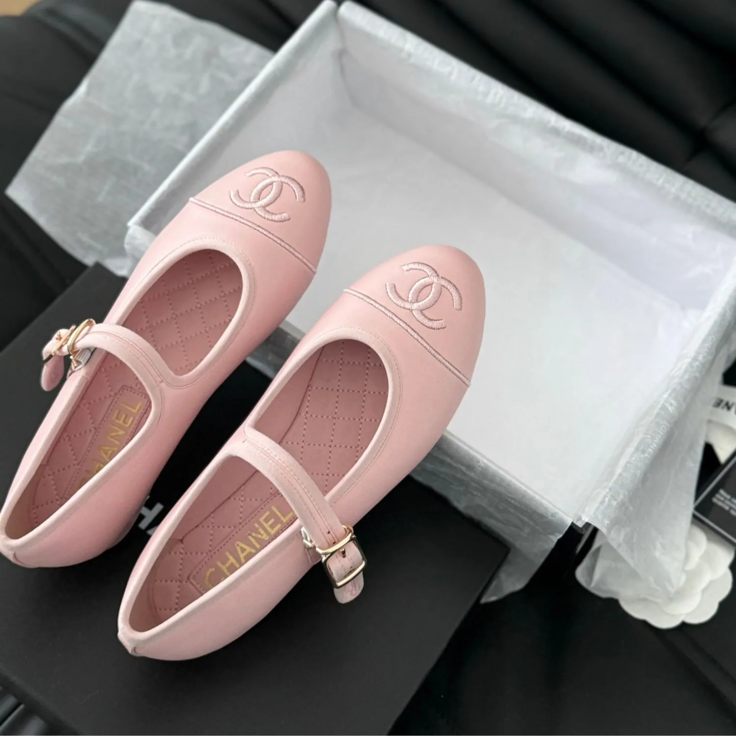 Chanel Mary Janes 24SS Pink - Image 4