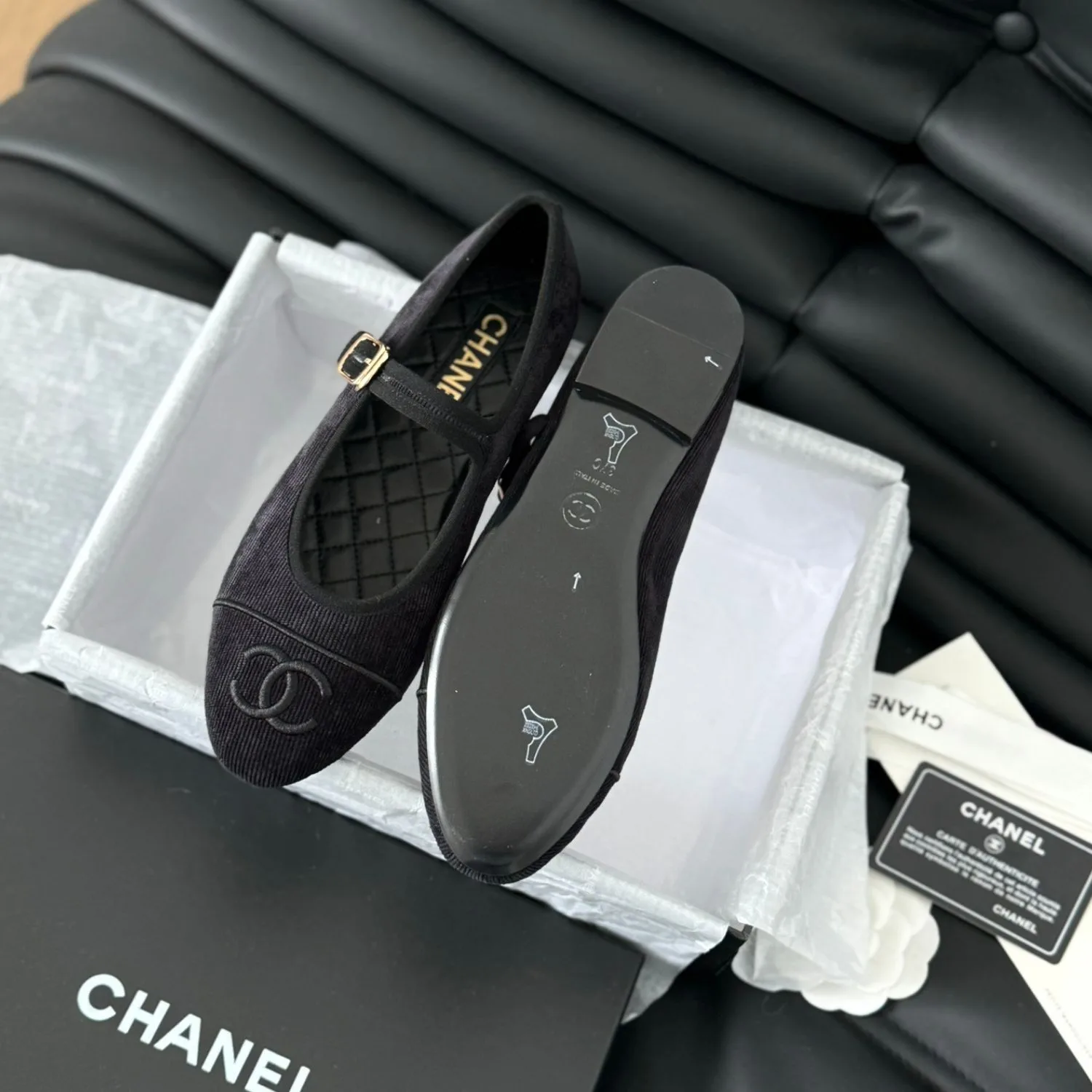 Chanel Mary Janes 24SS Black - Image 3