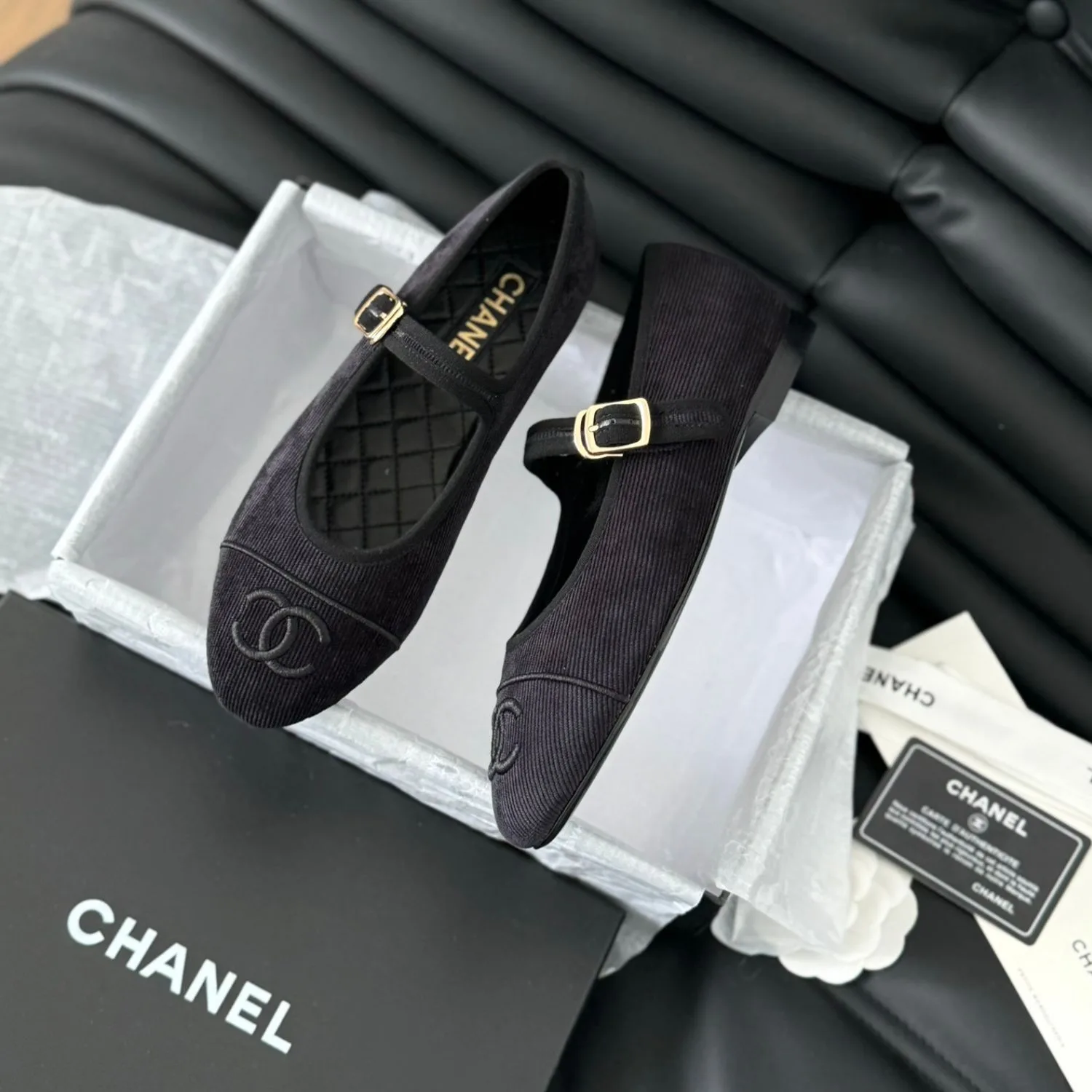 Chanel Mary Janes 24SS Black - Image 4