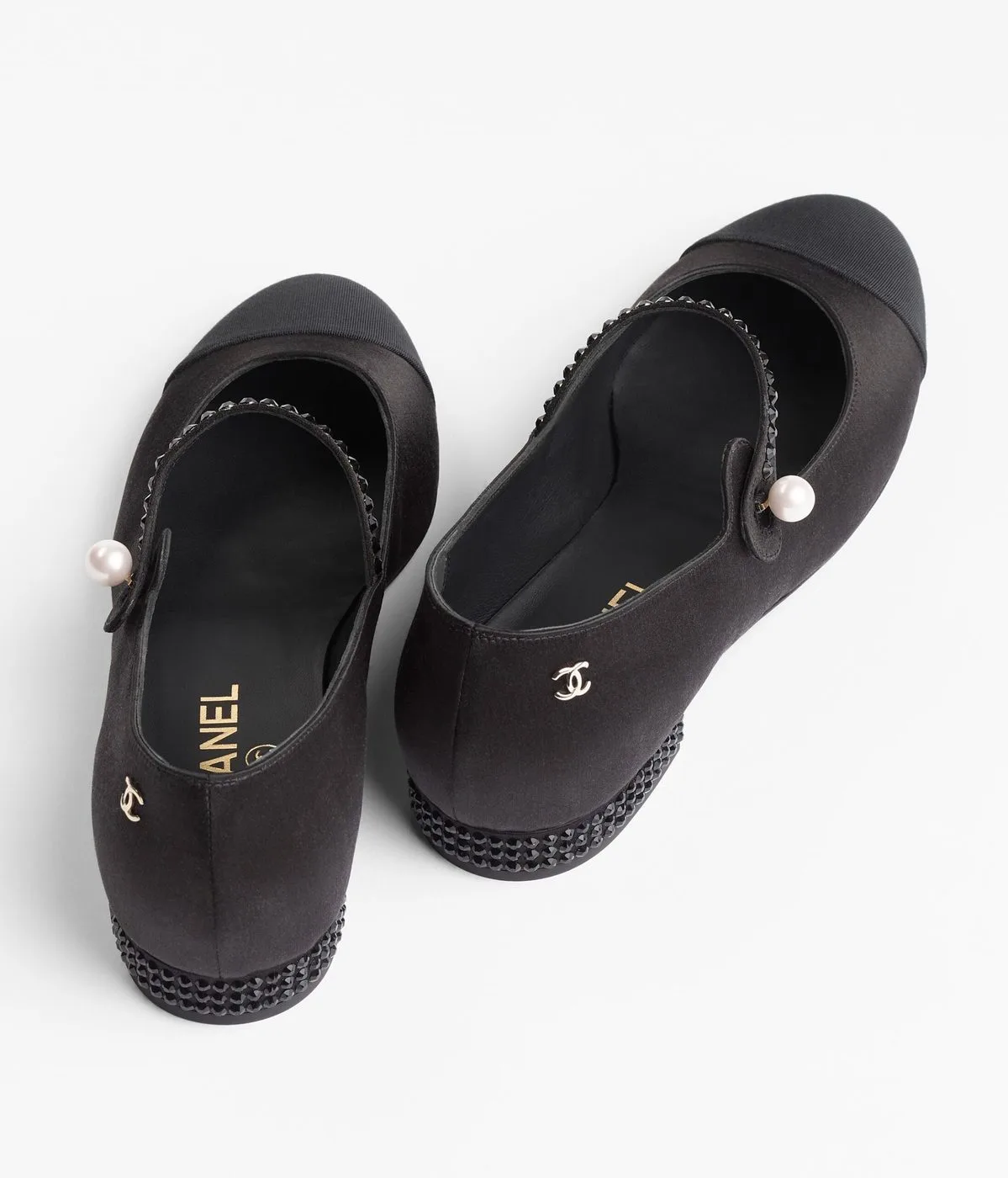 Alternative view of Chanel Mary Janes Black