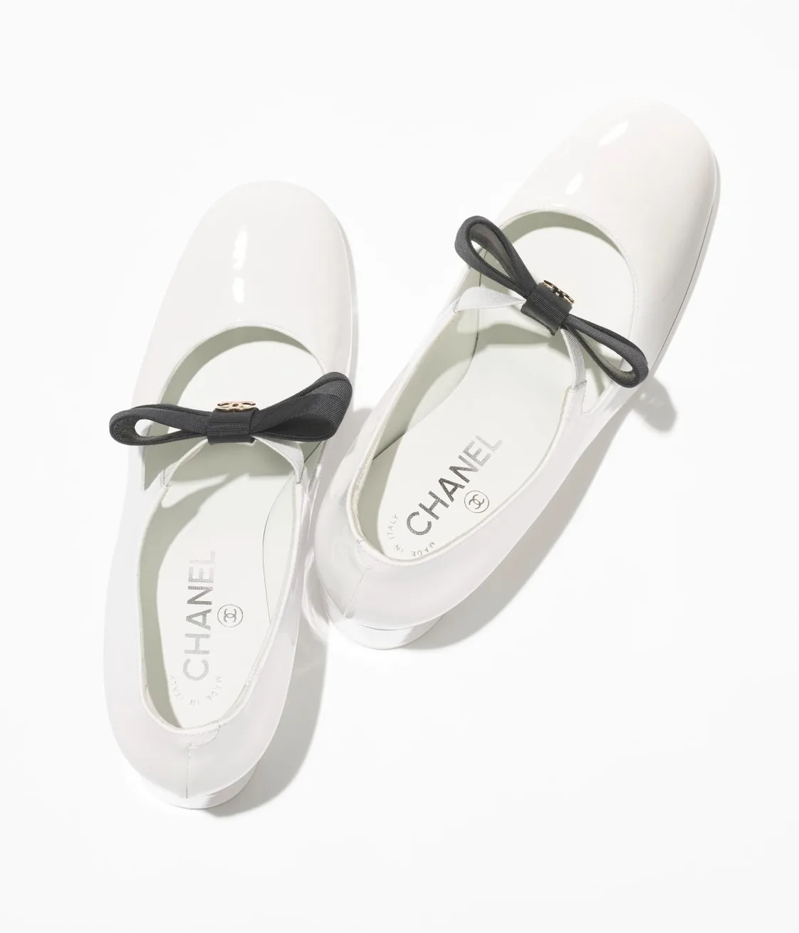 Alternative view of Chanel Mary Janes White And Black
