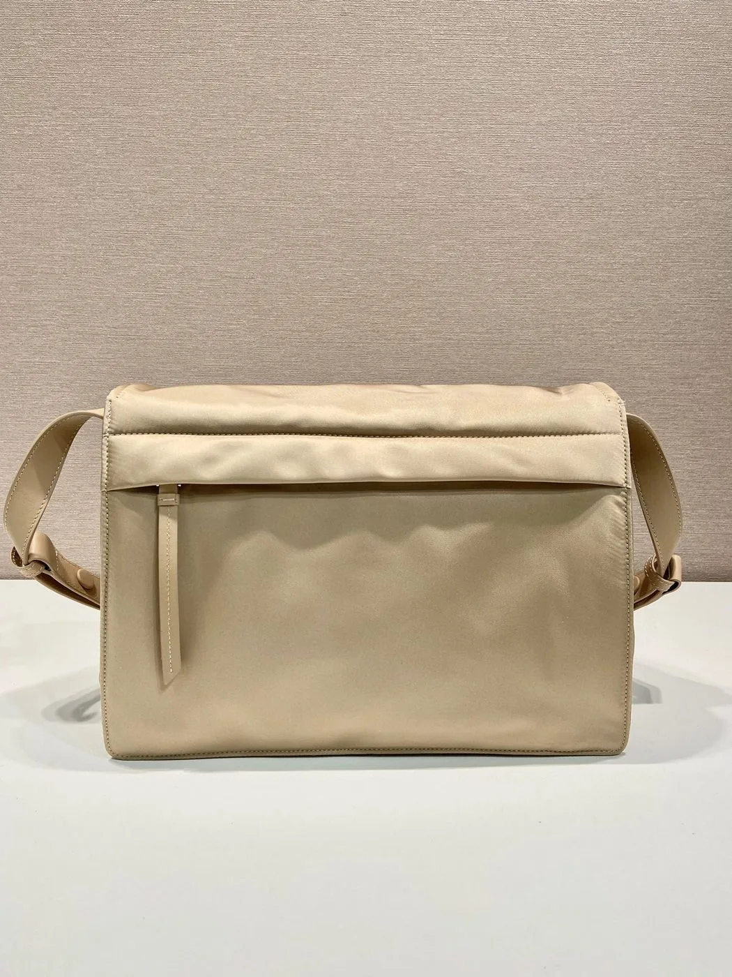 Alternative view of Prada Medium Padded Shoulder Bag In Beige /