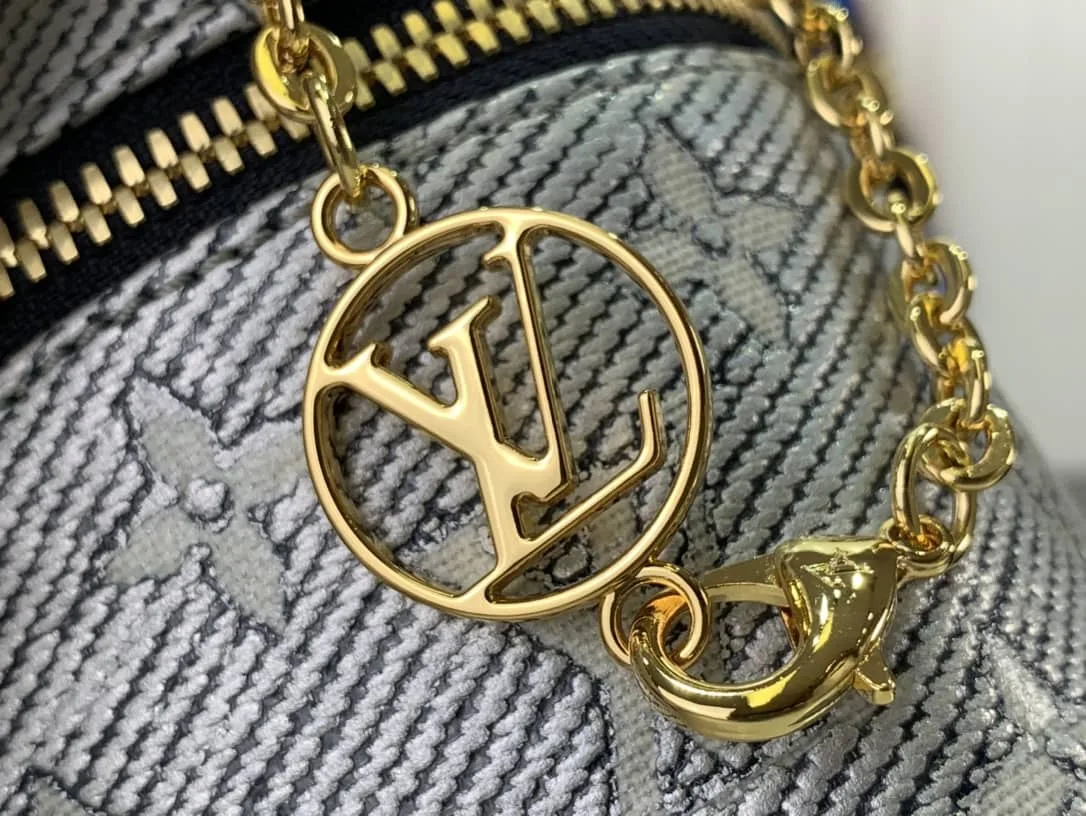 Louis Vuitton Micro Vanity Bag Silver Tone / - Image 7