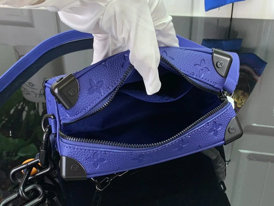 Louis Vuitton Mini Soft Trunk Blue / - Image 9
