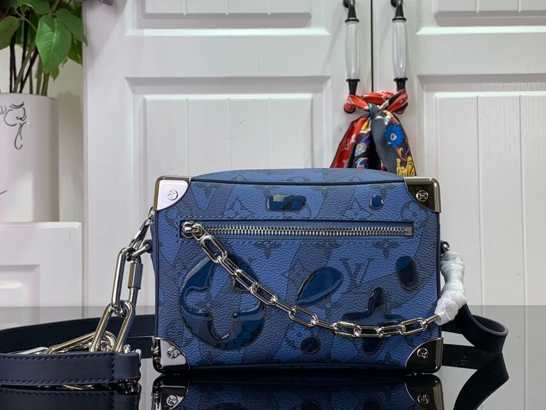Louis Vuitton Mini Soft Trunk Blue / - Image 2