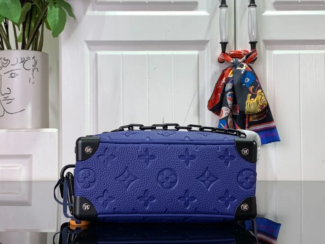 Louis Vuitton Mini Soft Trunk Blue / - Image 5