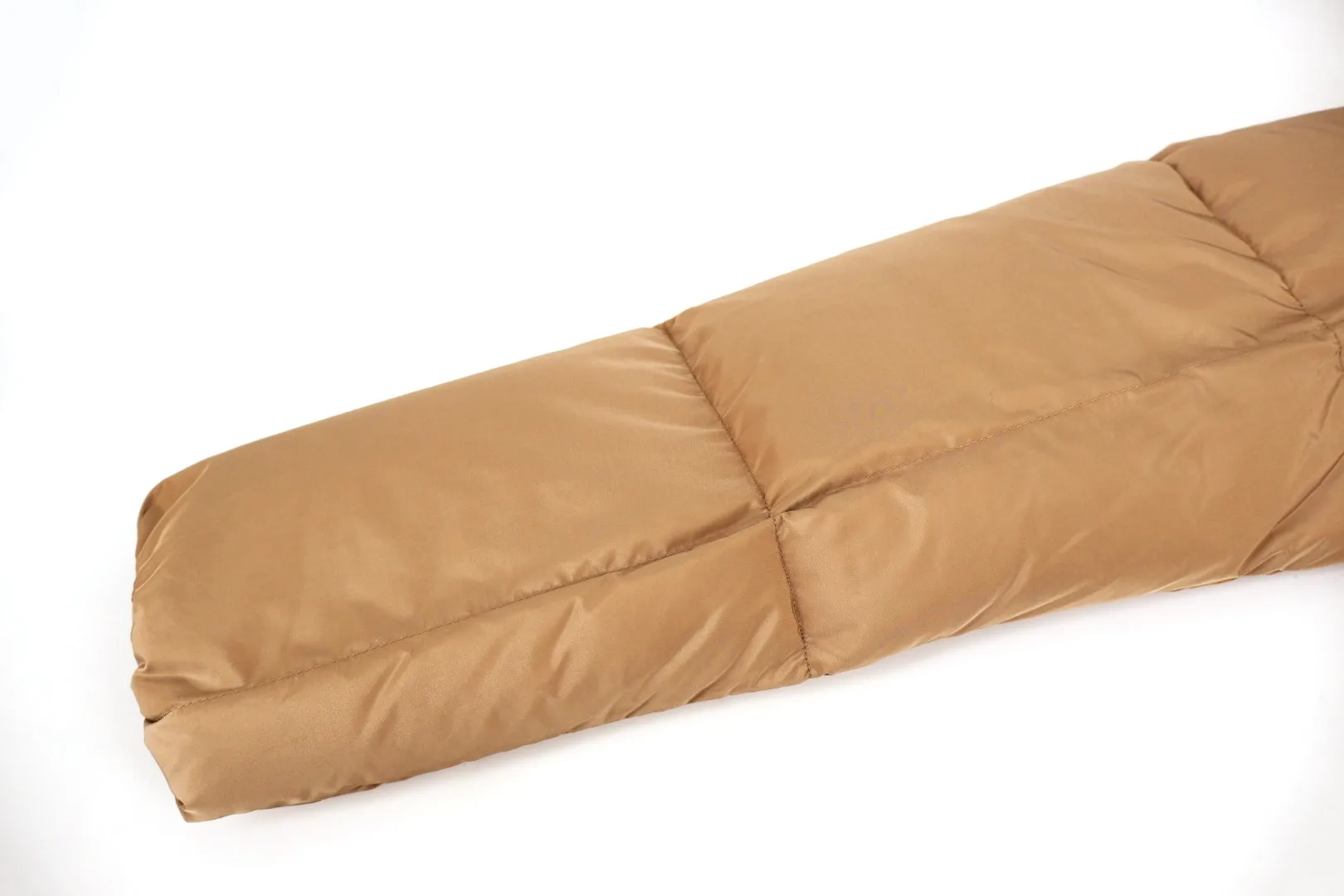 Moncler Castelnou Square-Quilted Hooded Short Down Jacket Beige - Image 4