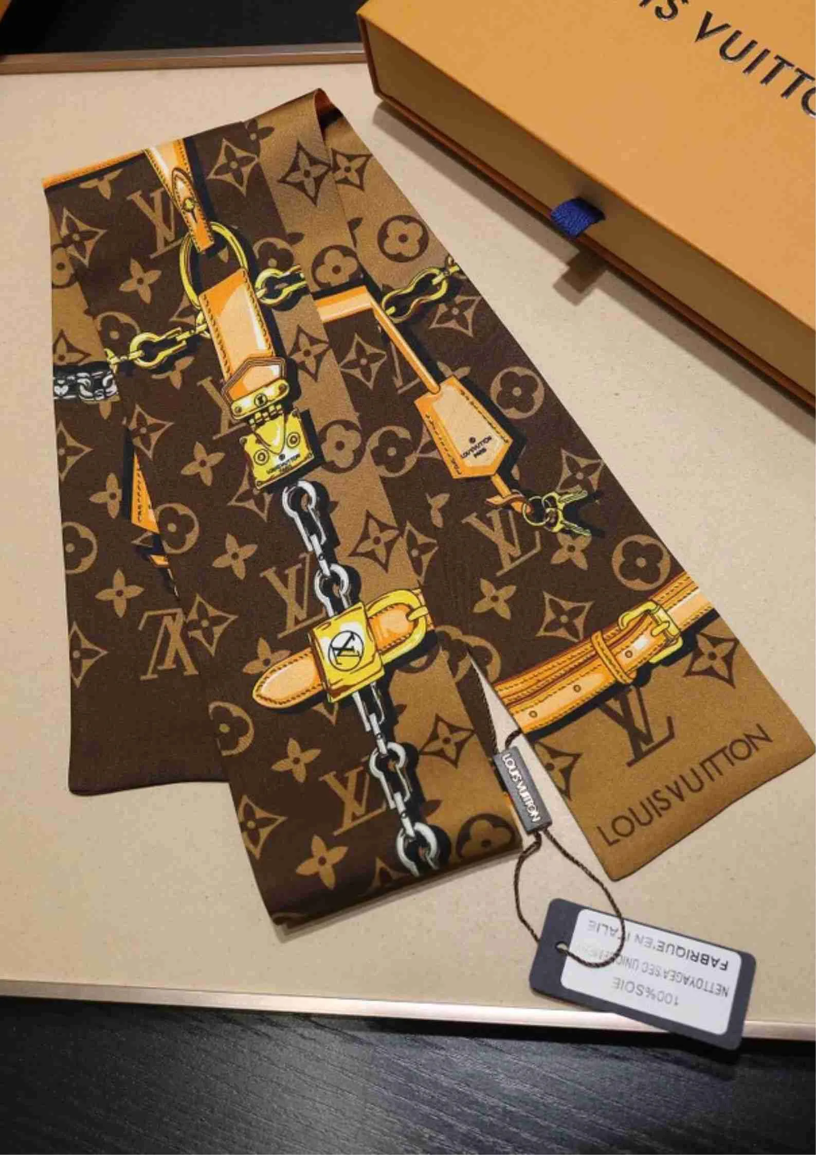 Louis Vuitton Monogram Confidential Bandeau Brown - Image 8