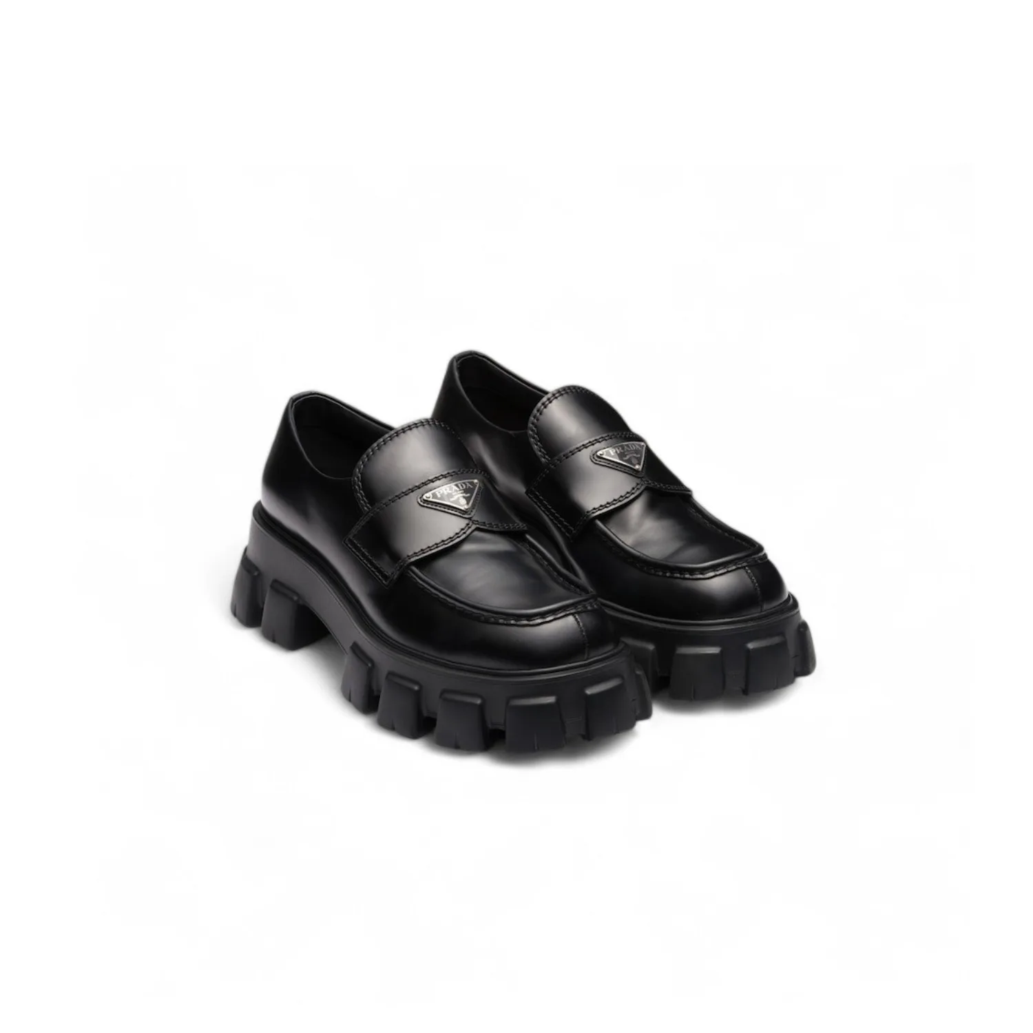 Prada Leather Loafers