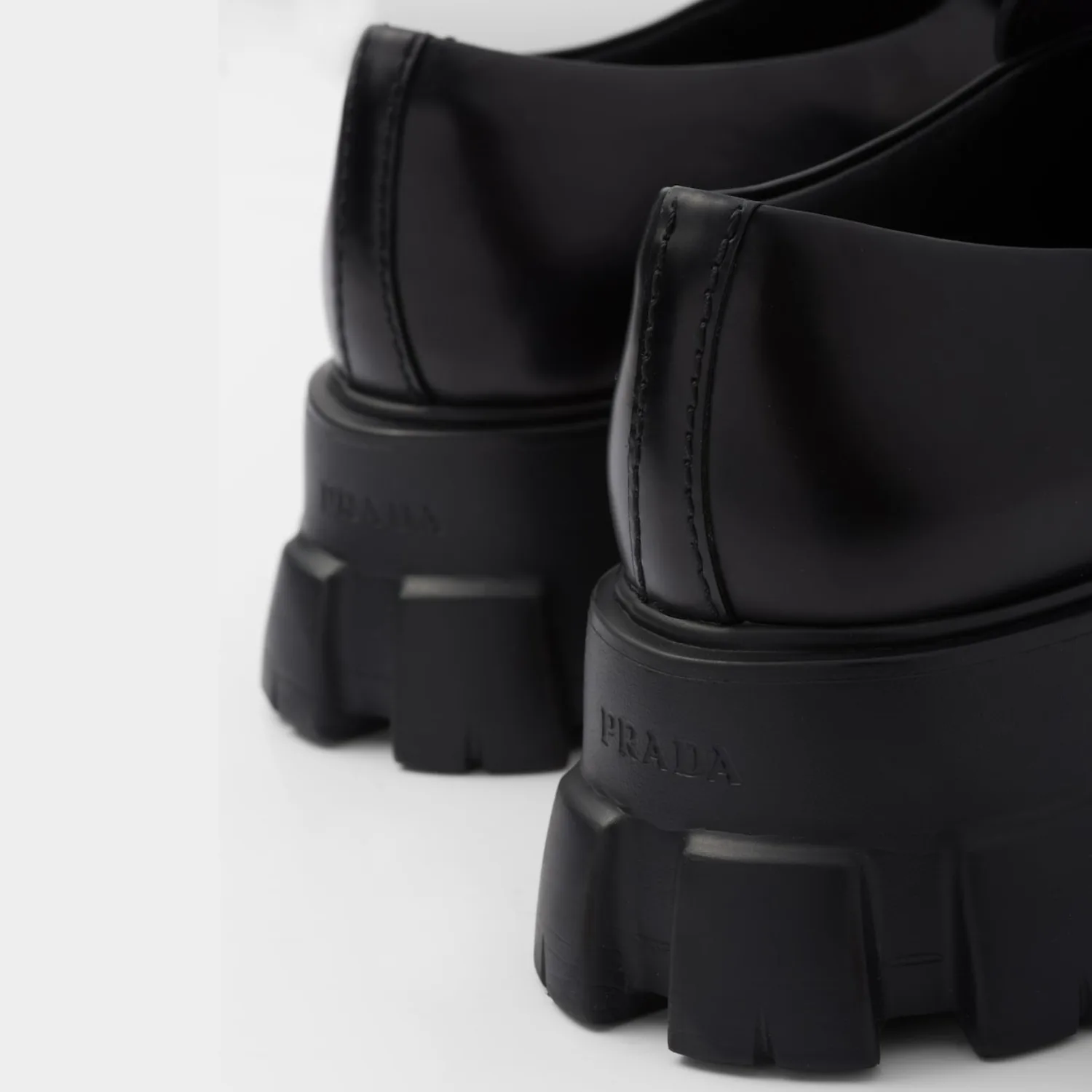 Prada Leather Loafers Black 2DE129_B4L_F0002 - Image 5