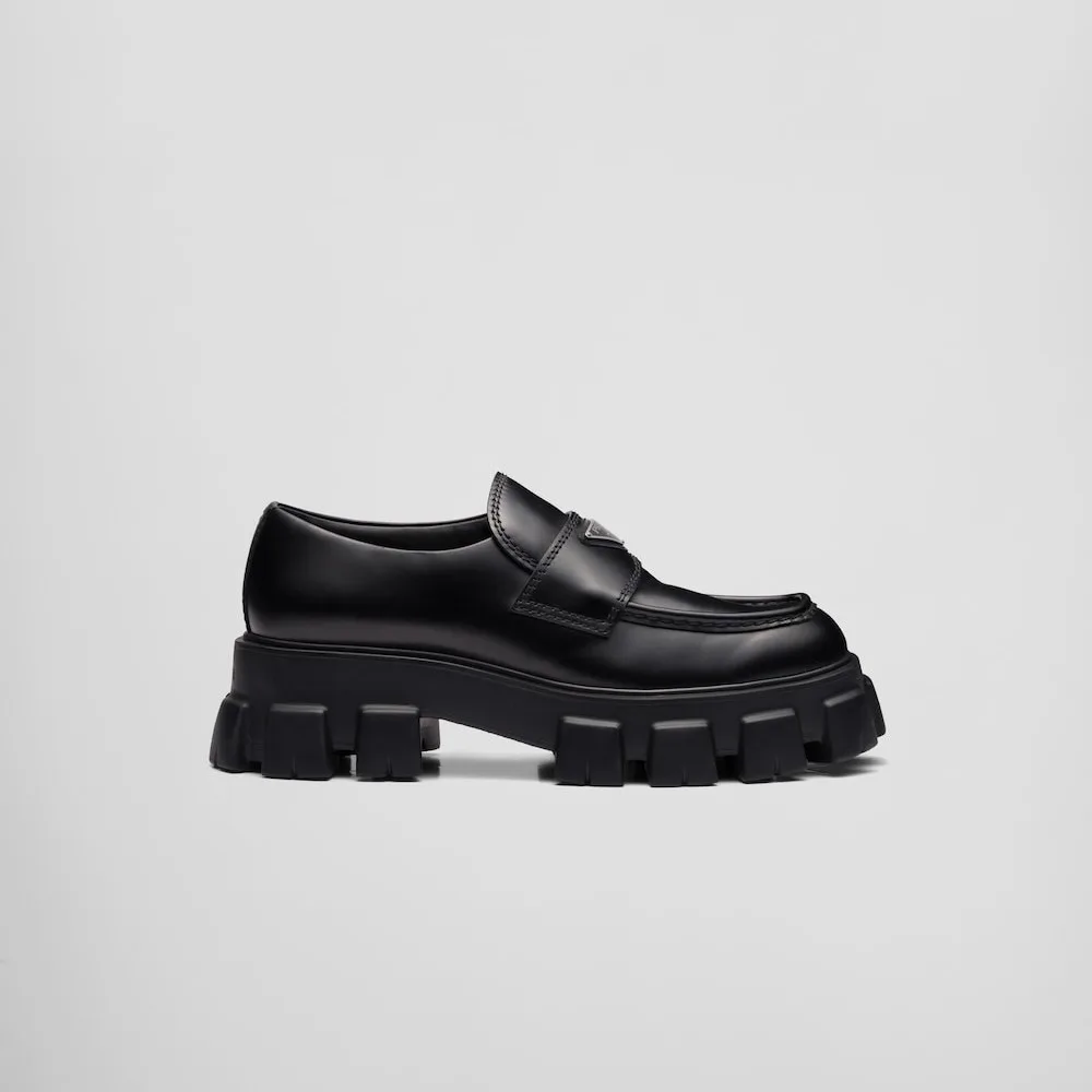 Prada Leather Loafers Black 2DE129_B4L_F0002 - Image 6