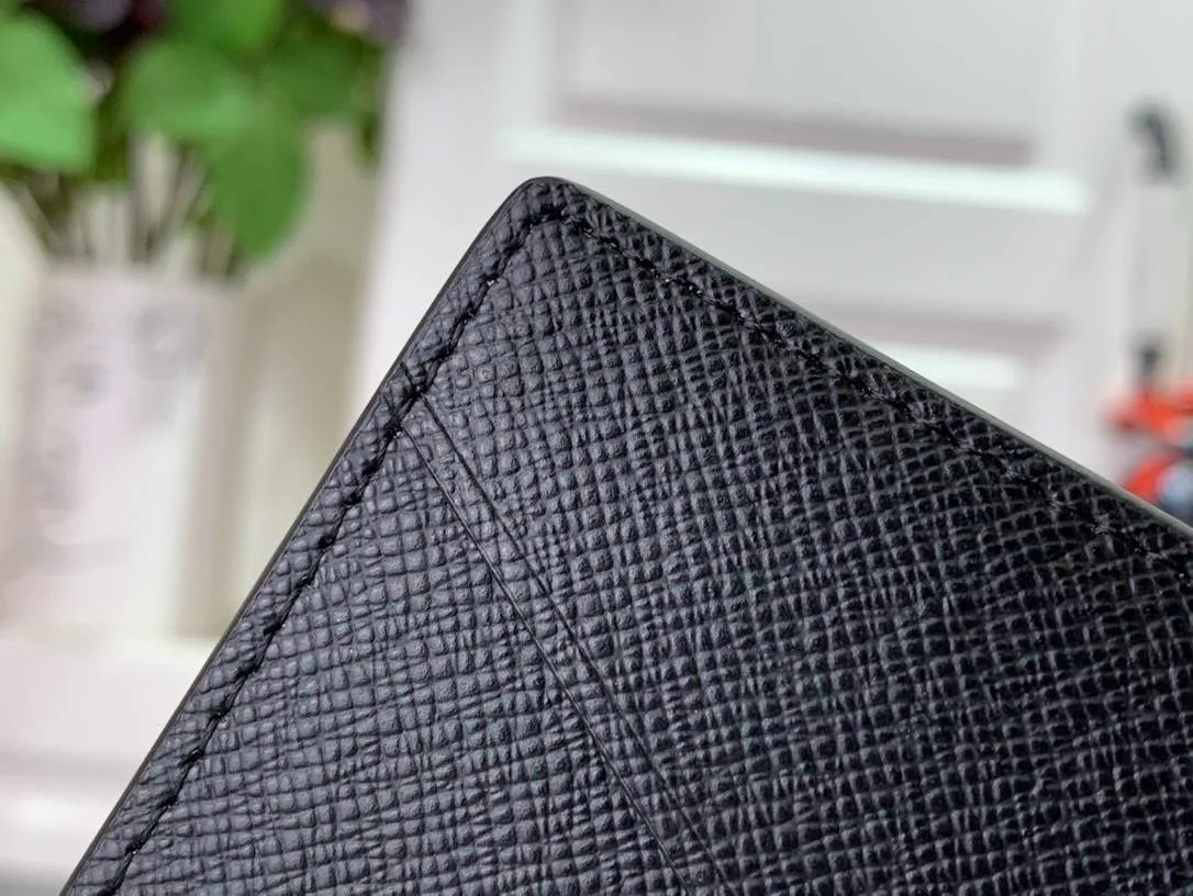 Louis Vuitton Multiple Wallet Black And Blue / - Image 8
