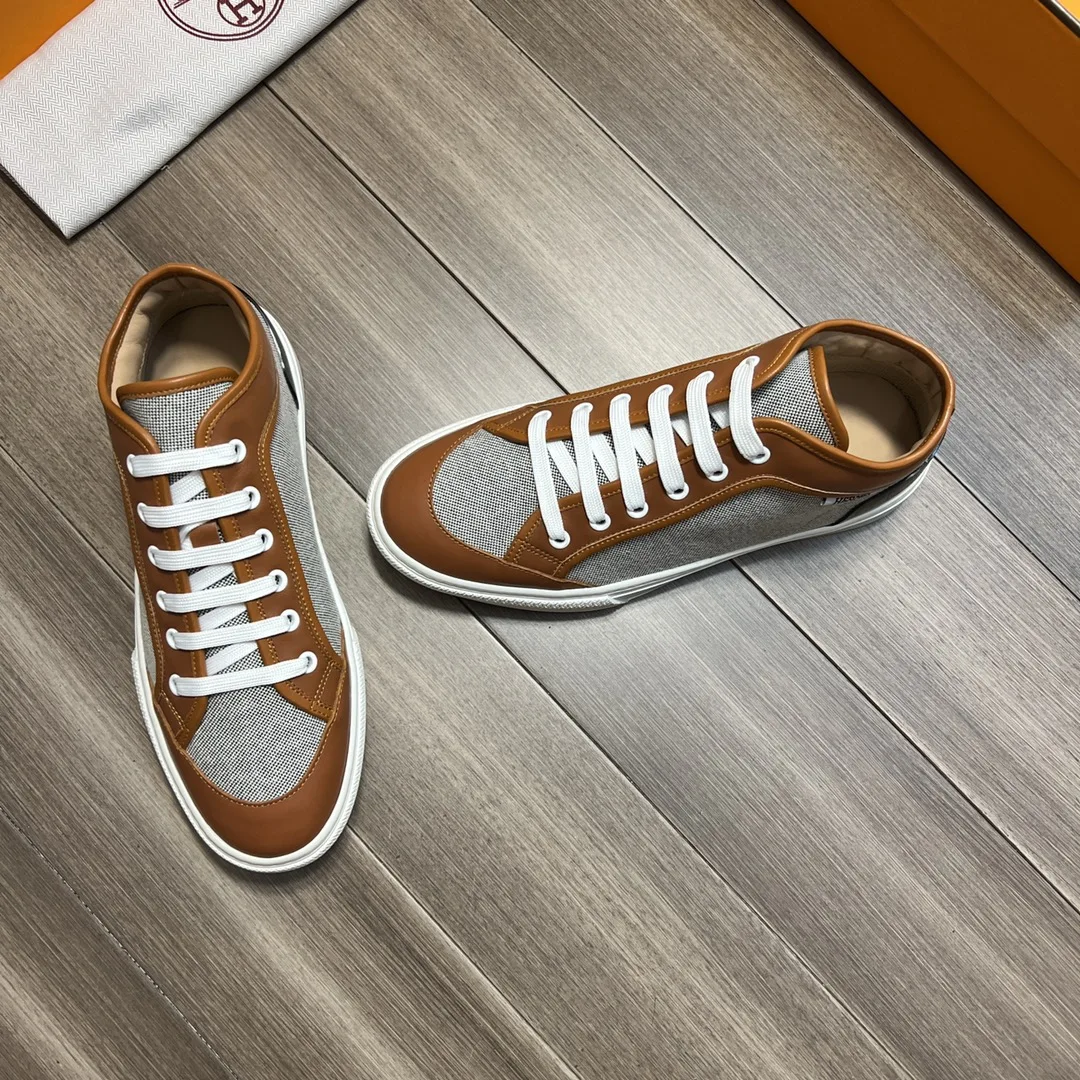Hermes Enjoy Sneaker Brown