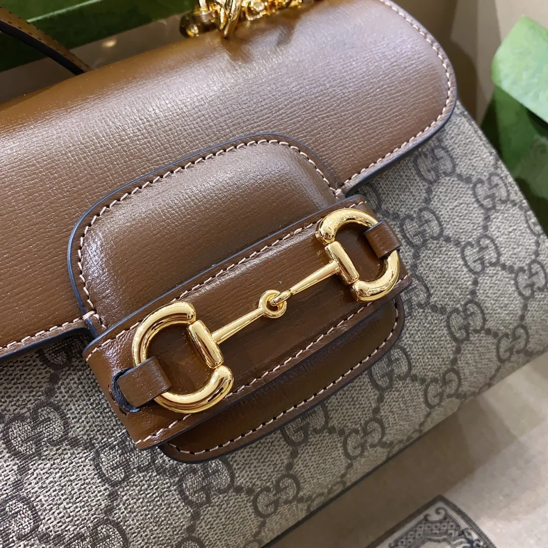 Gucci Horsebit 1955 Mini Bag Brown - Image 4