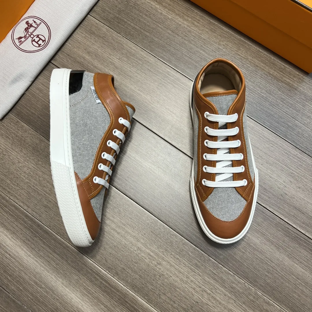 Hermes Enjoy Sneaker Brown - Image 8