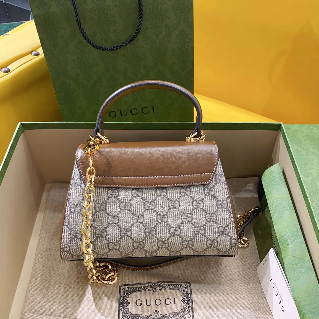 Alternative view of Gucci Horsebit 1955 Mini Bag Brown