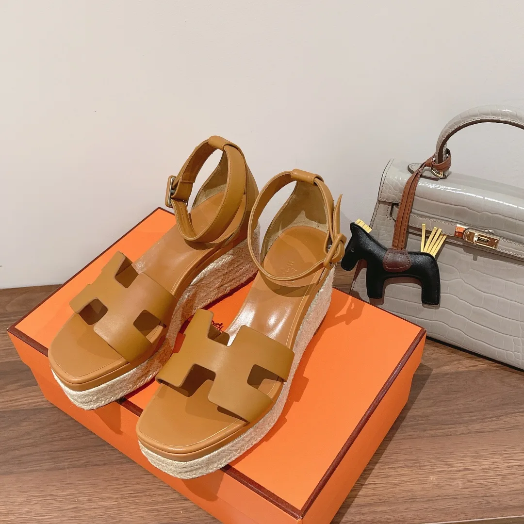 Hermes Doll 40 Espadrilles Yellow / - Image 6