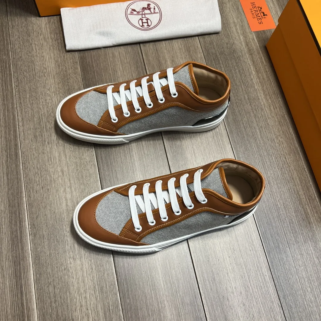 Hermes Enjoy Sneaker Brown - Image 4