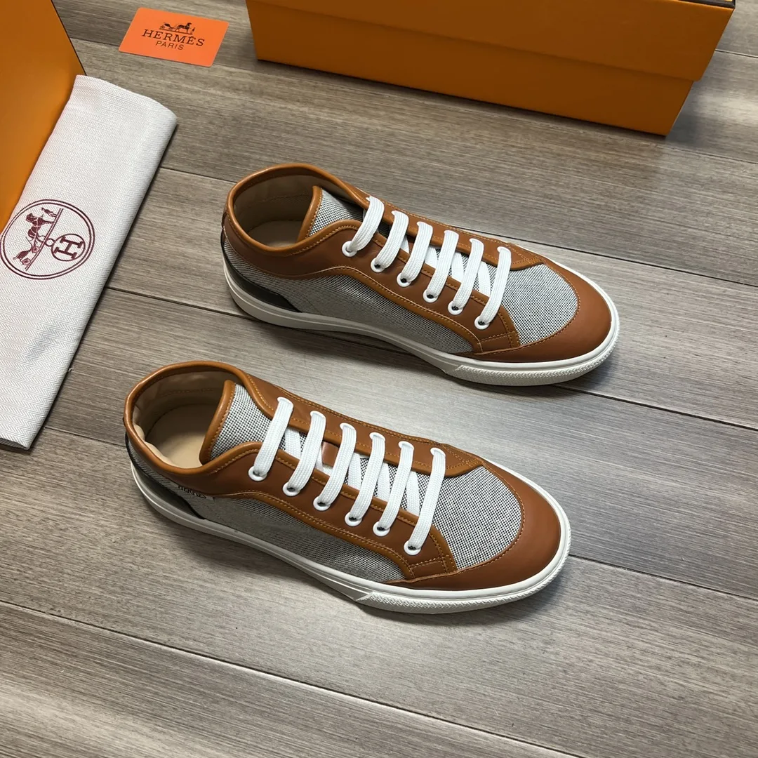 Hermes Enjoy Sneaker Brown - Image 3
