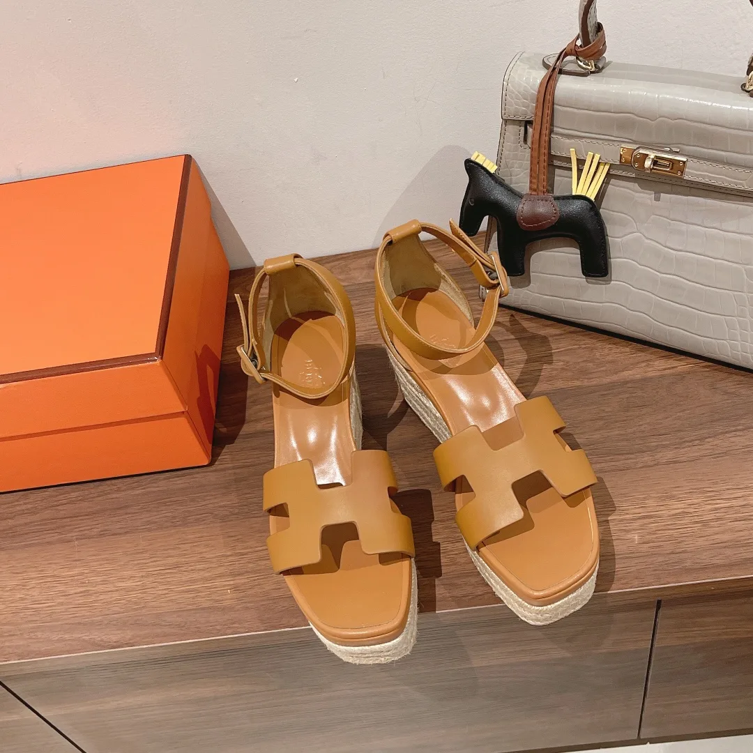 Hermes Doll 40 Espadrilles Yellow / - Image 3