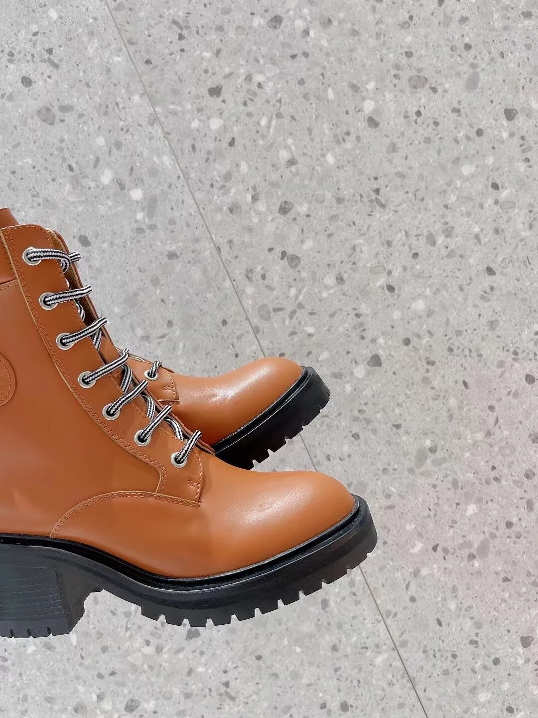 Alternative view of Hermes Bridge Ankle Boots Brown