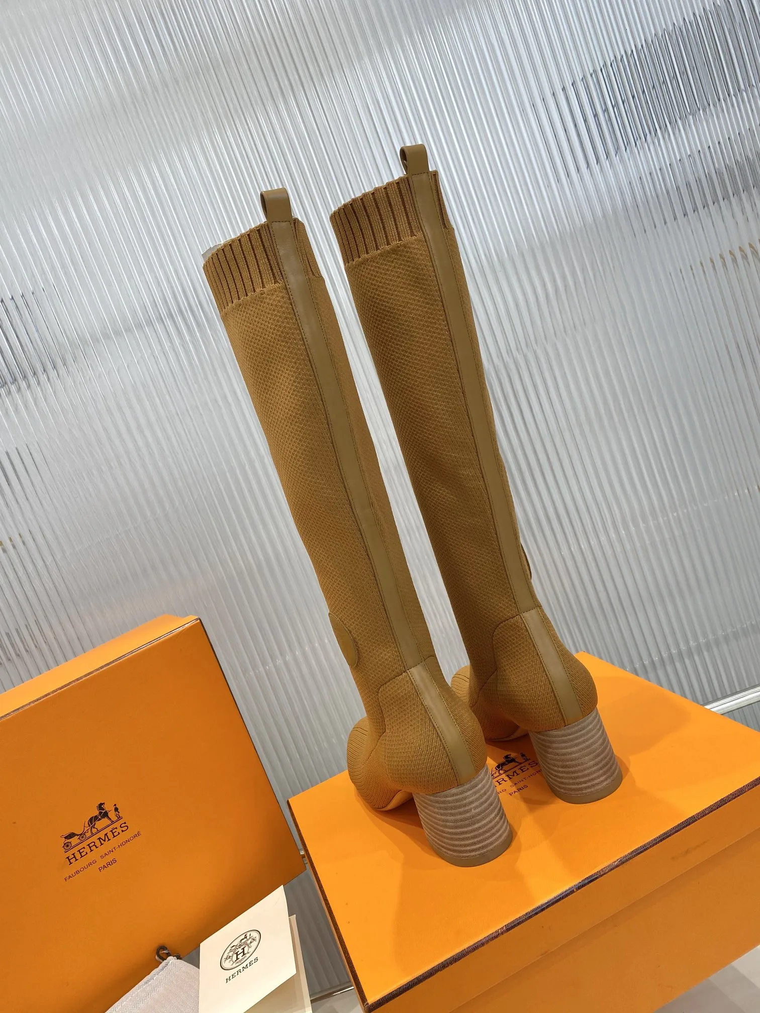 Alternative view of Hermes Fontaine 60 Boots Brown