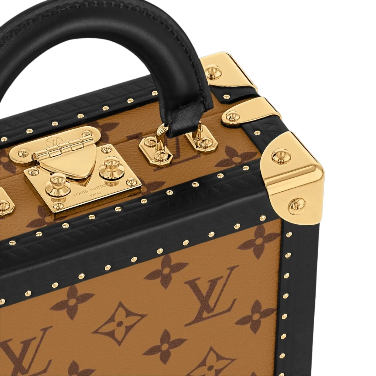 Louis Vuitton Mini Square Trunk Dalmatien Brown / - Image 5