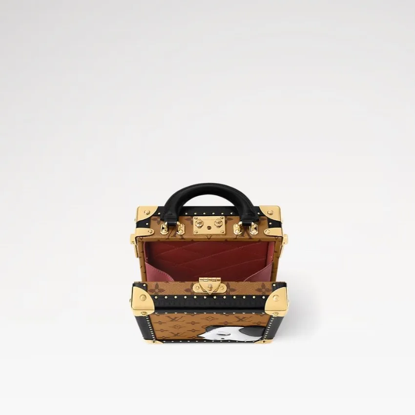 Louis Vuitton Mini Square Trunk Dalmatien Brown / - Image 4