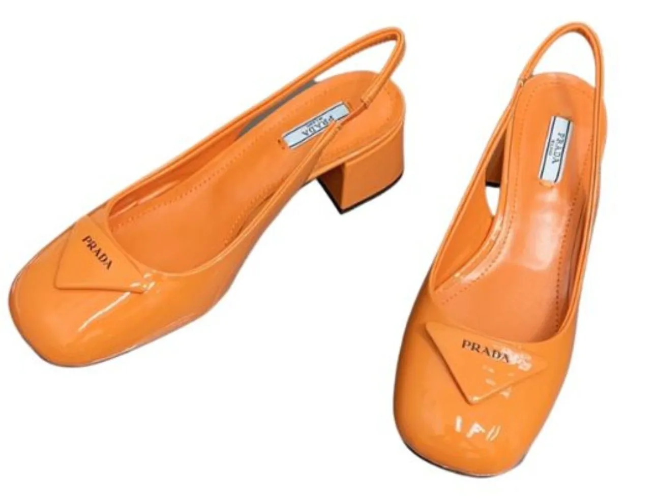 Prada Patent Slingback