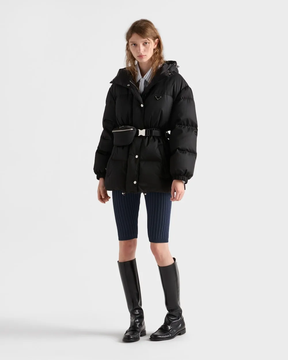 Prada Re-Nylon Down Jacket Black 29X966_1WQ8_F0002_S_OOO - Image 3