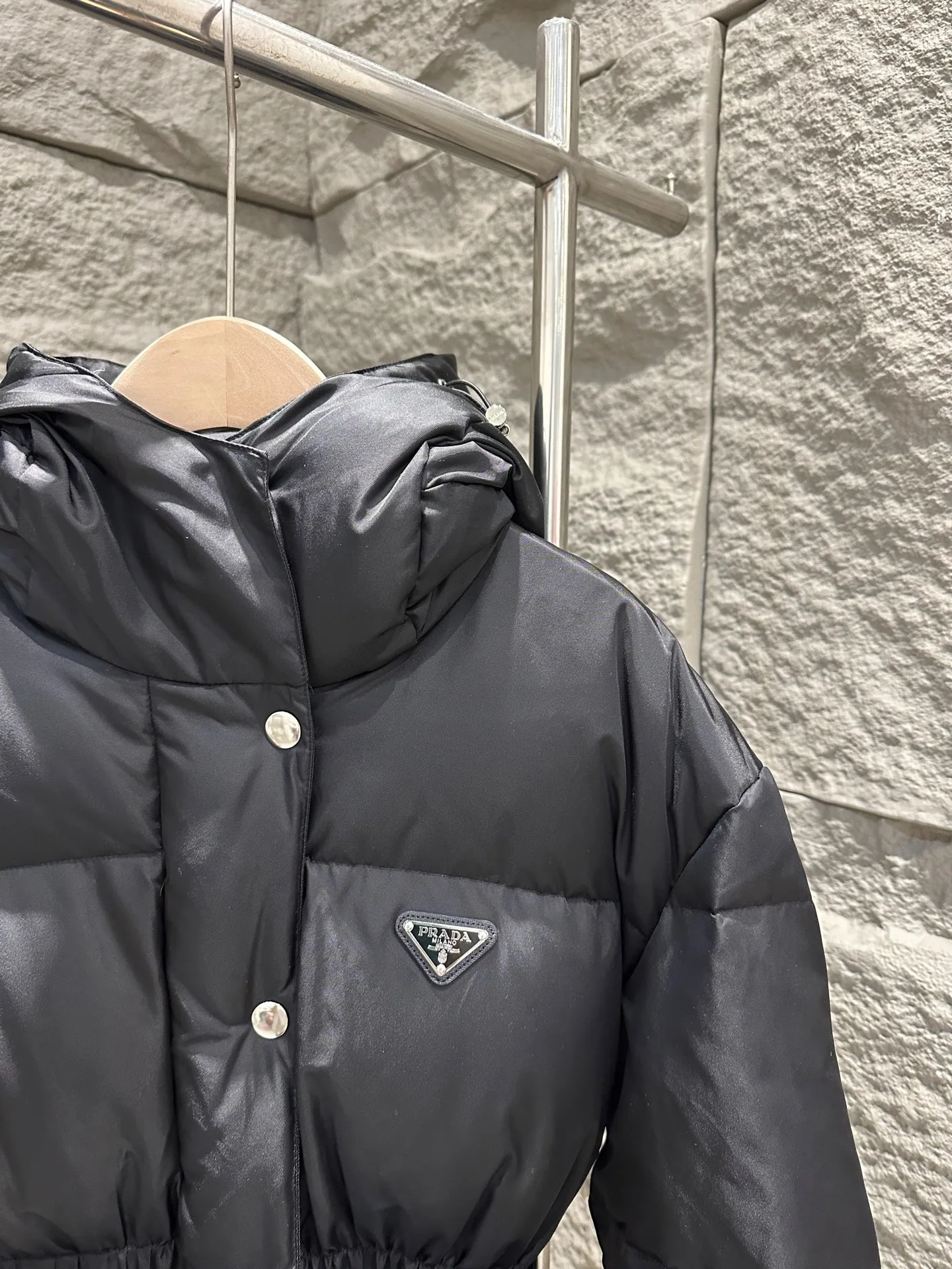 Prada Re-Nylon Down Jacket Black 29X966_1WQ8_F0002_S_OOO - Image 4