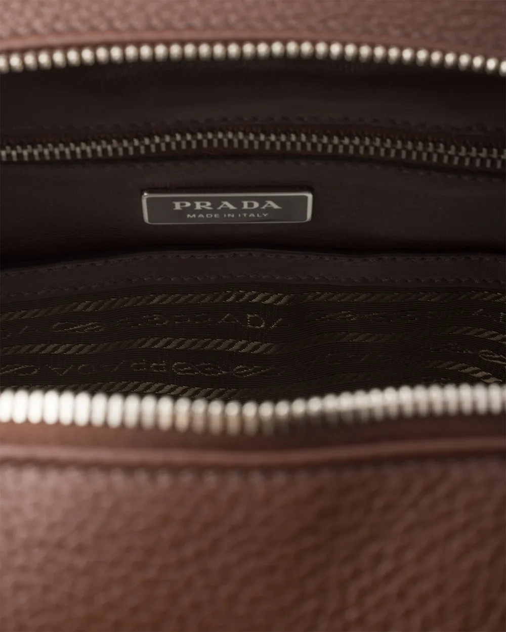 Prada Leather Backpack Bag Sienna / - 2VZ102_2BBE_F0038_V_DOO - Image 6
