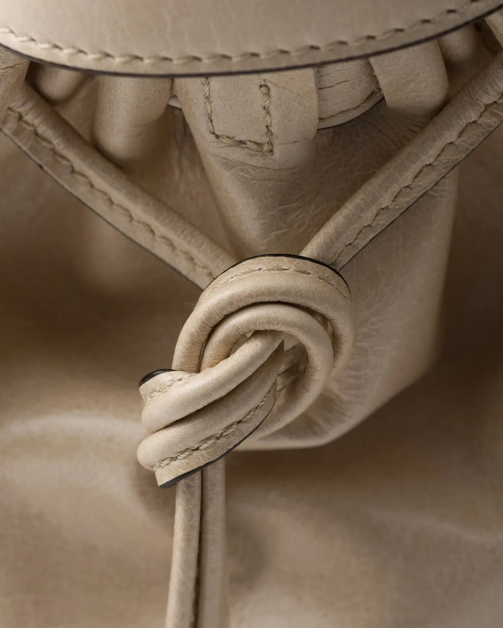 Prada Bonnie Large Handbag Bag Travertine / - 1BA433_2CYR_F03MV_V_MOO - Image 7