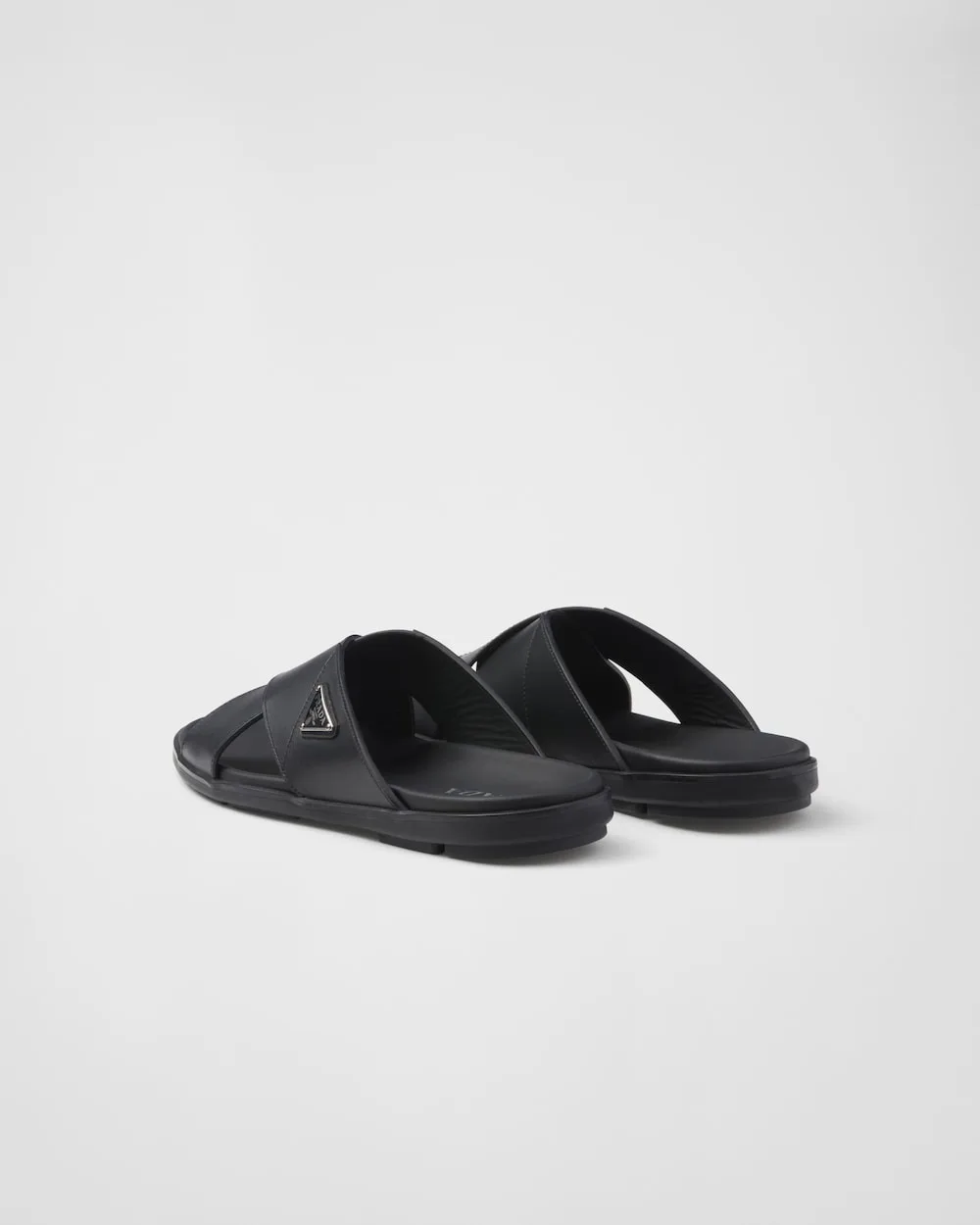 Prada Crisscross Slides Black - 2X3111_3LEM_F0002_F_G000 - Image 5