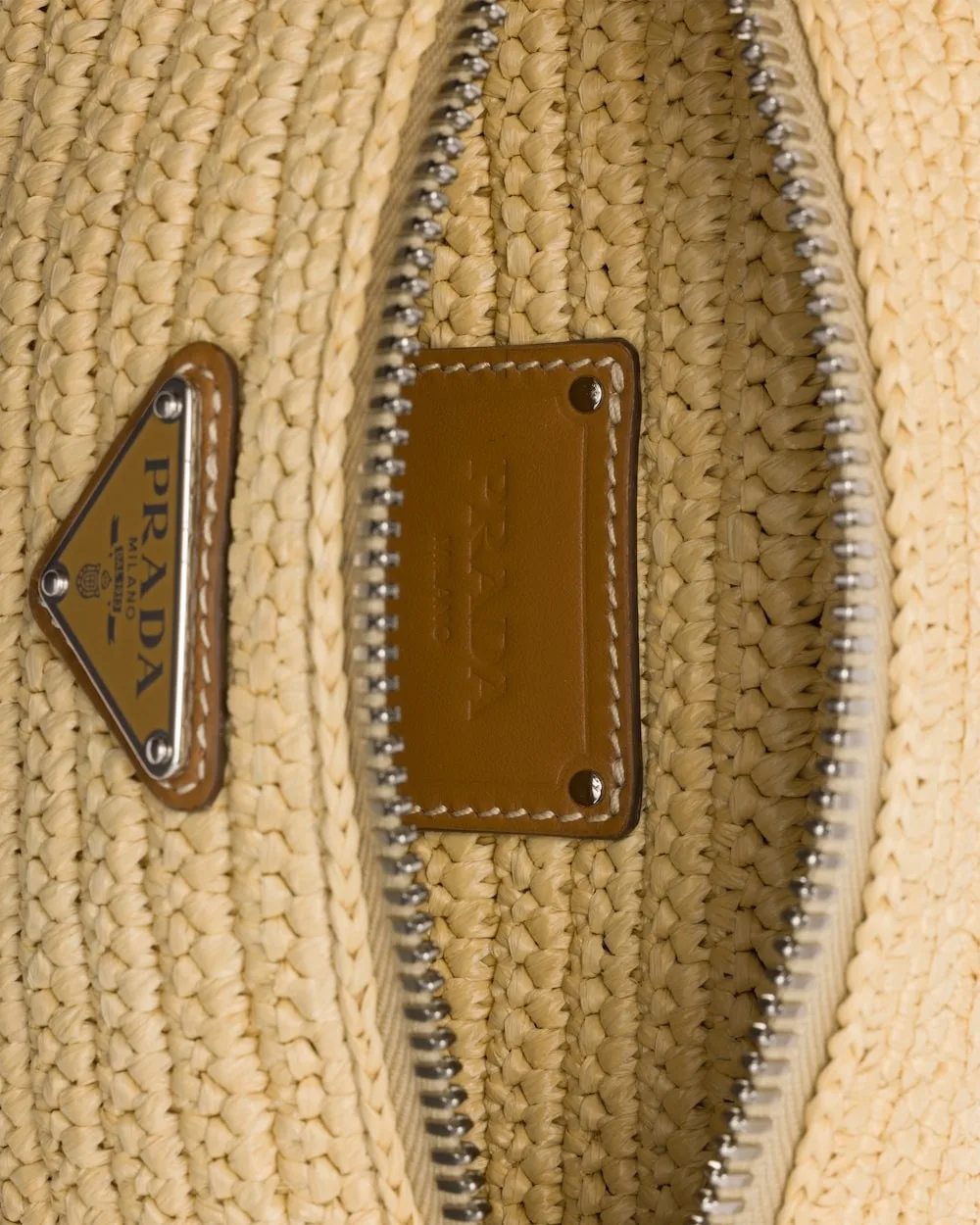 Prada Crochet Belt Bag Natural / 2VL042_2M2T_F0018_V_OOL - Image 4