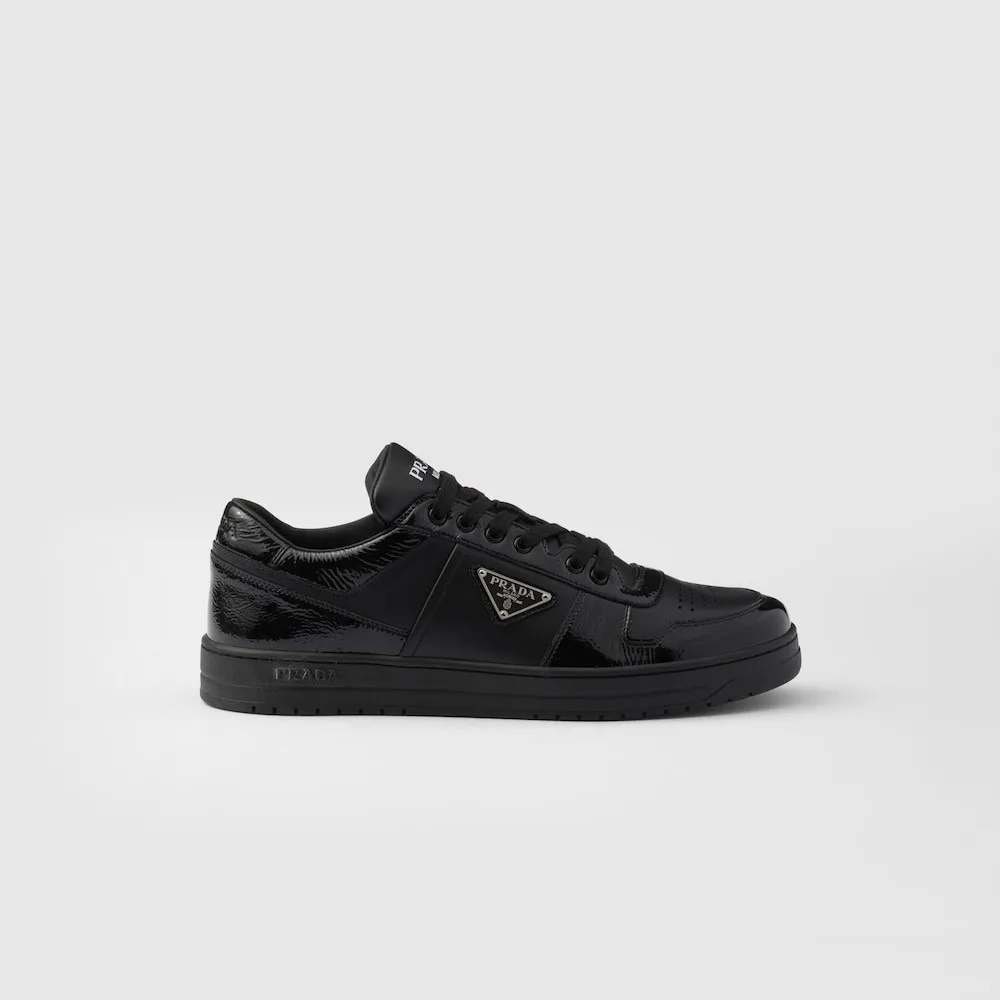 Prada Downtown Leather Sneakers Black 2EE364_3LQB_F0002_F_D001 - Image 4