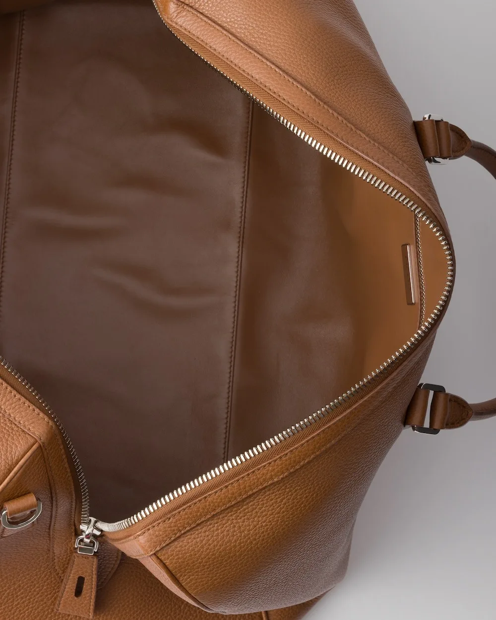 Prada Leather Duffel Bag Cognac / - 2VC048_2BBE_F0046_V_OOO - Image 5