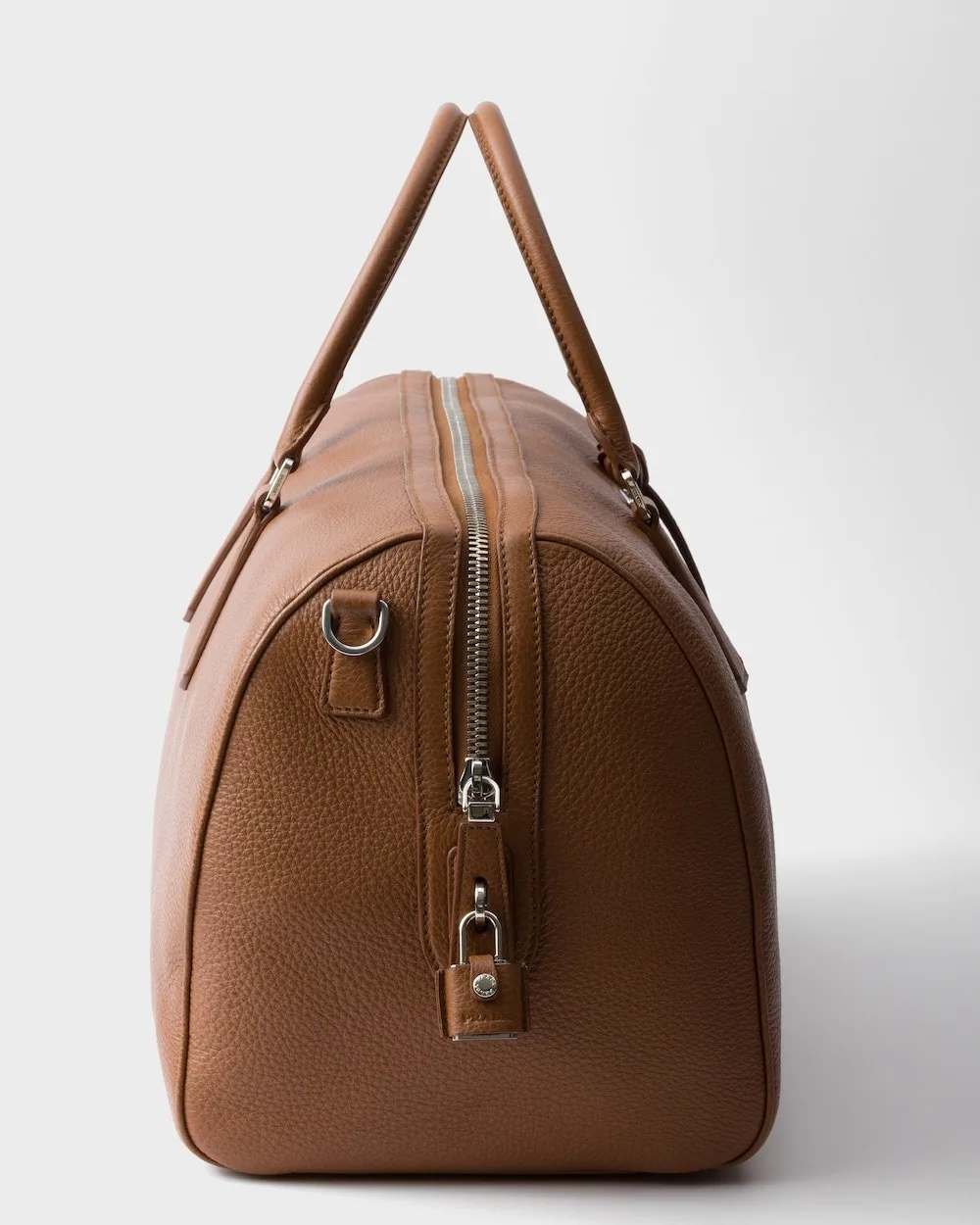 Prada Leather Duffel Bag Cognac / - 2VC048_2BBE_F0046_V_OOO - Image 6