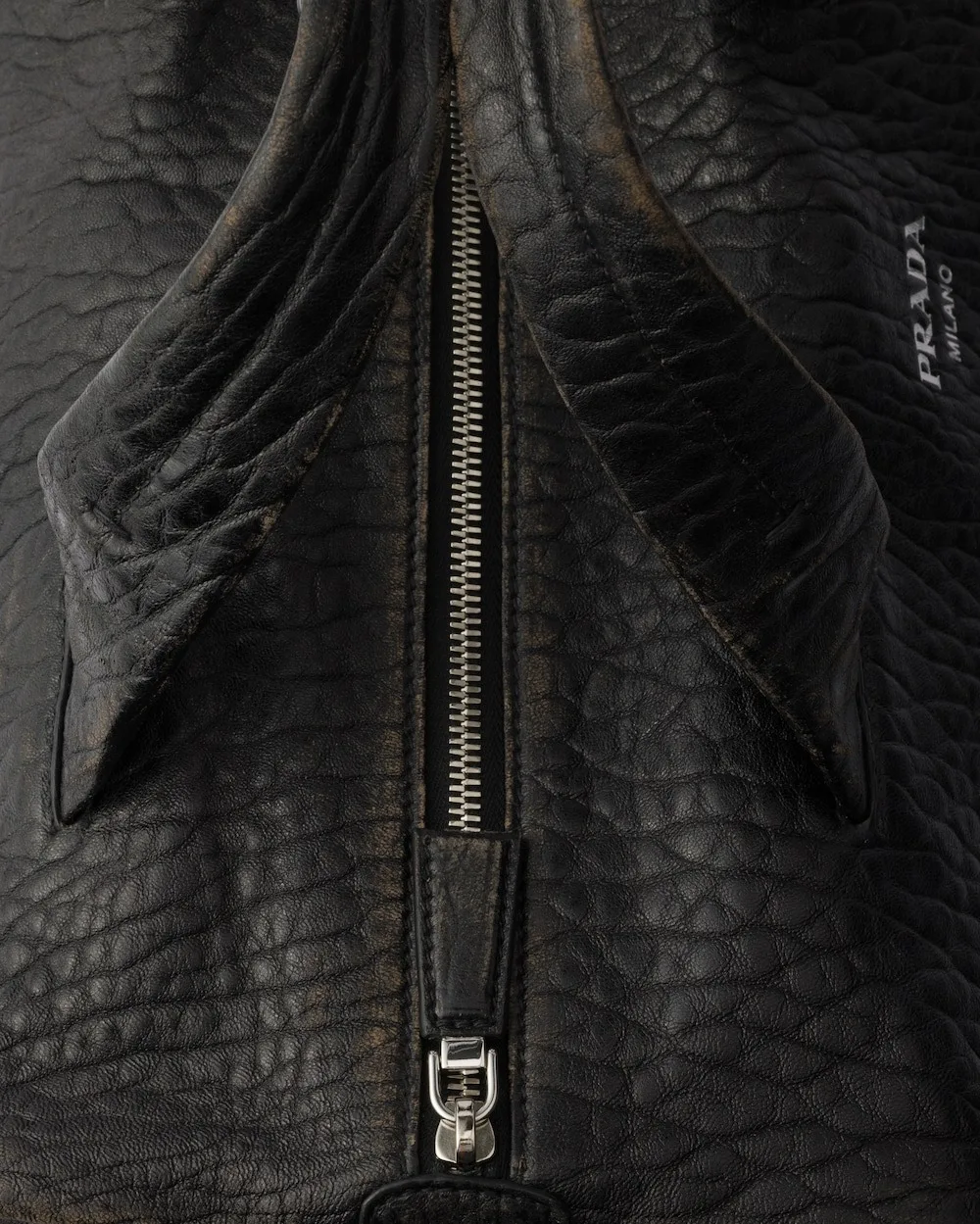 Prada Leather Duffle Bag Black / 2VC045_2C73_F0002_V_OOO - Image 5