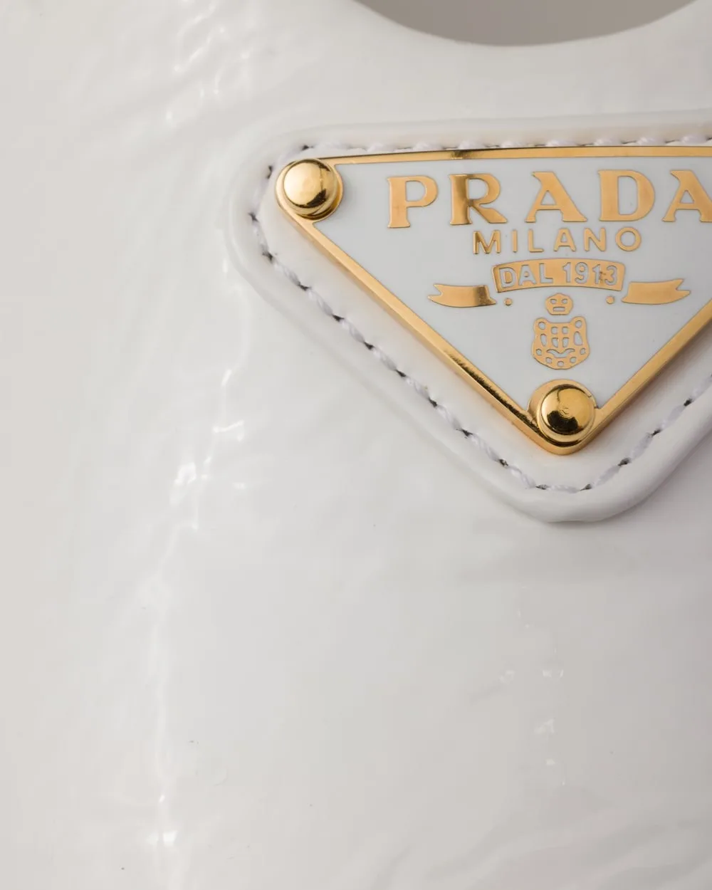 Prada Patent Leather Ballerinas White 1F793N_H27_F0009_F_005 - Image 6