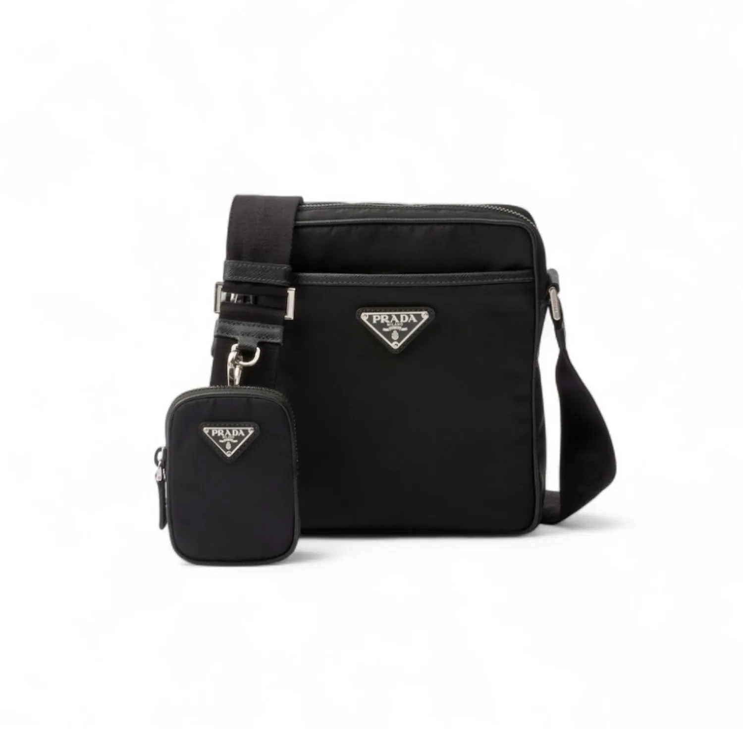Understanding Prada Re-Nylon And Leather Shoulder Bag Family: Design, Materials, and Care