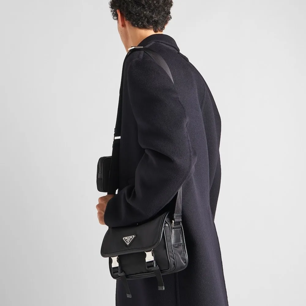 Prada Re-Nylon And Leather Shoulder Bag / 2VD034_2DMH_F0002_V_XOP - Image 2