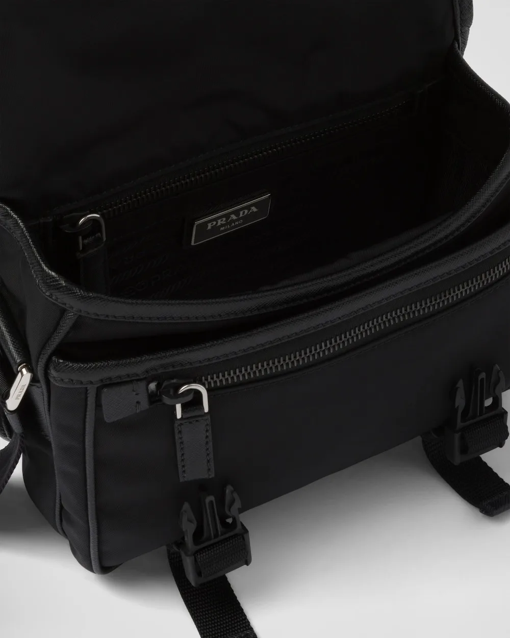 Prada Re-Nylon And Leather Shoulder Bag / 2VD034_2DMH_F0002_V_XOP - Image 6