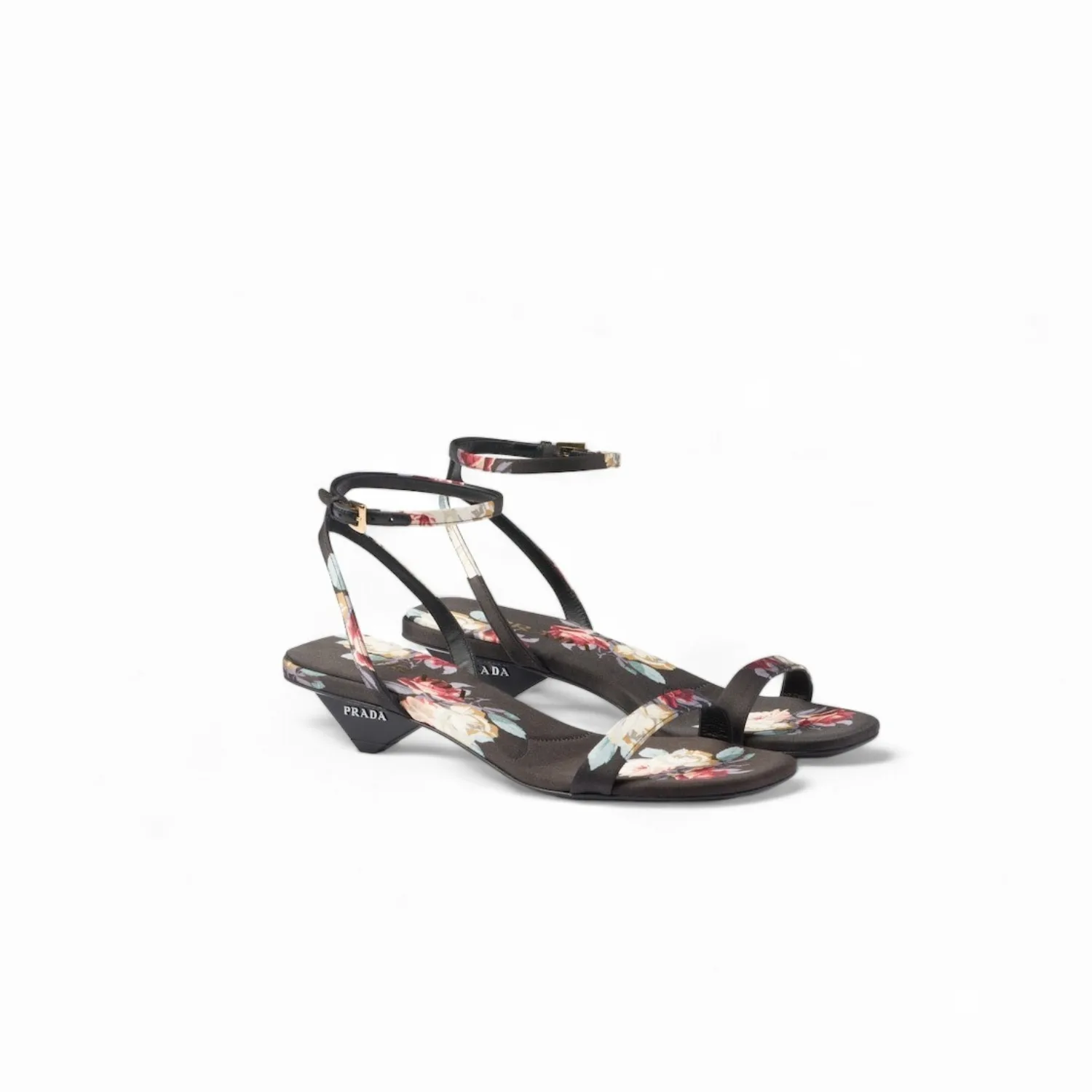 Prada Satin Sandals