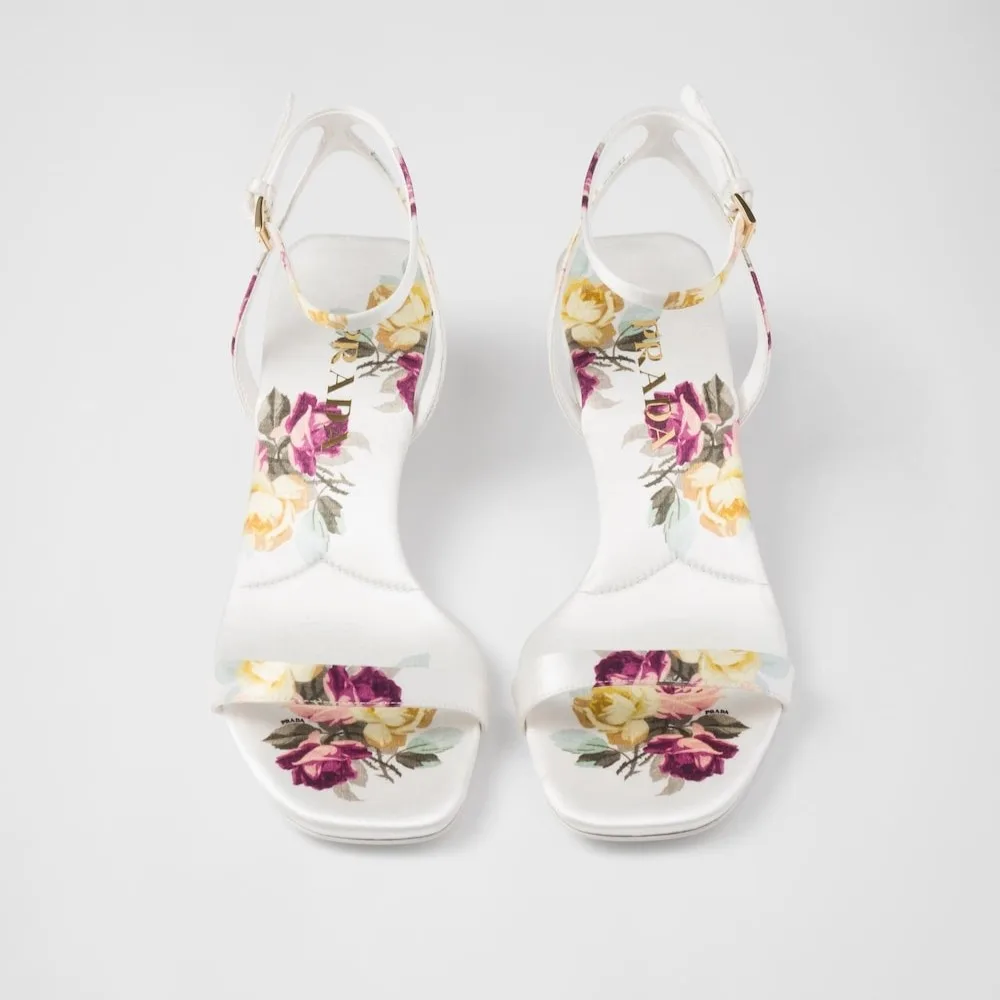 Prada Satin Sandals White 1X542N_3LPE_F0627_F_035 - Image 4