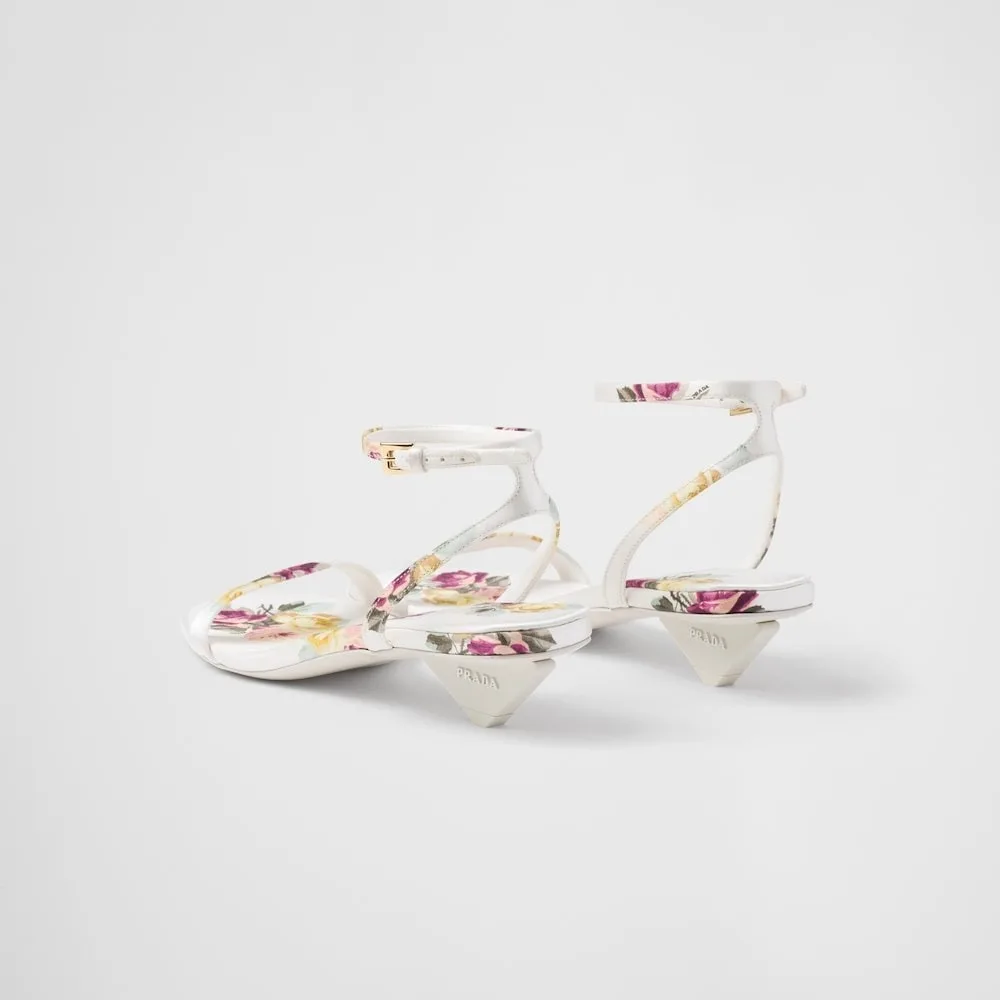 Prada Satin Sandals White 1X542N_3LPE_F0627_F_035 - Image 5